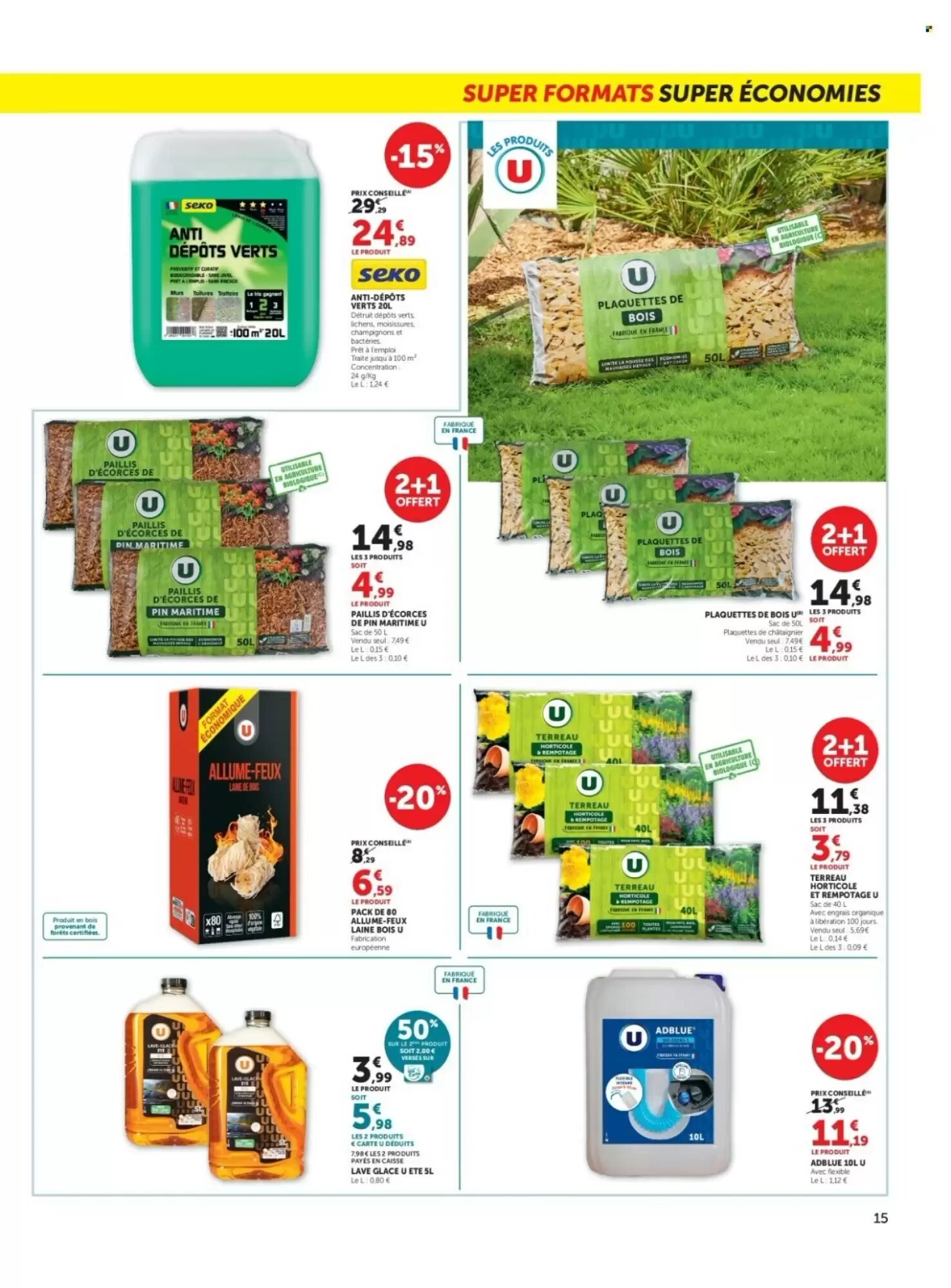 Prospectus promotionnel Super U valable à partir du 27/05/2026 - Page 15.