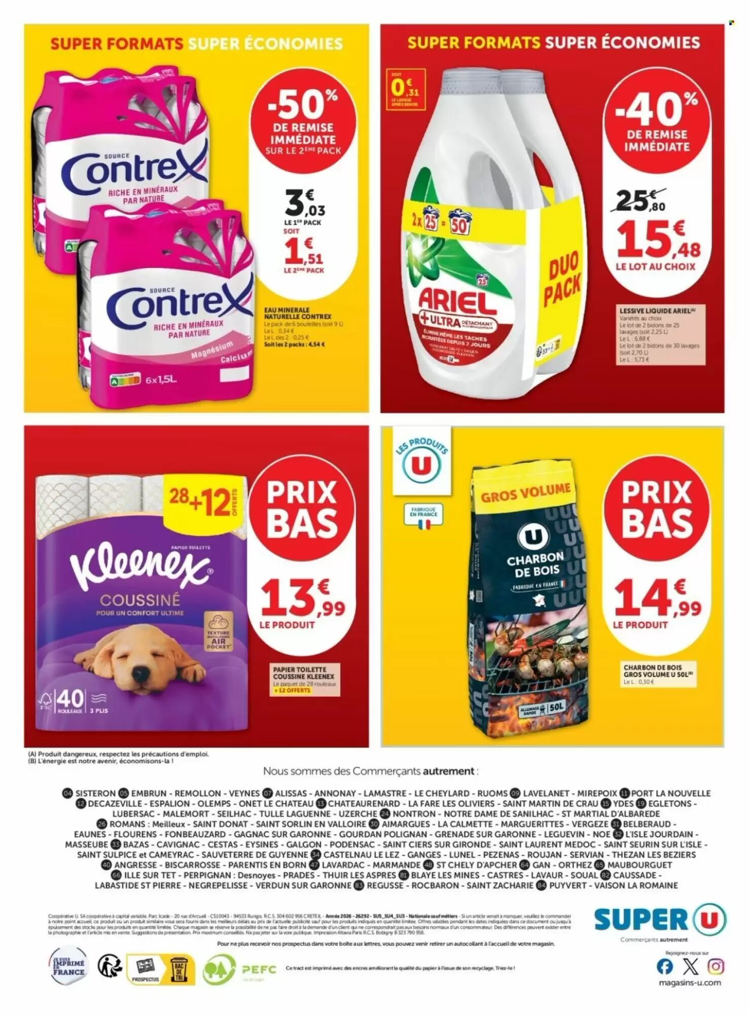 Prospectus promotionnel Super U valable à partir du 27/05/2026 - Page 16.