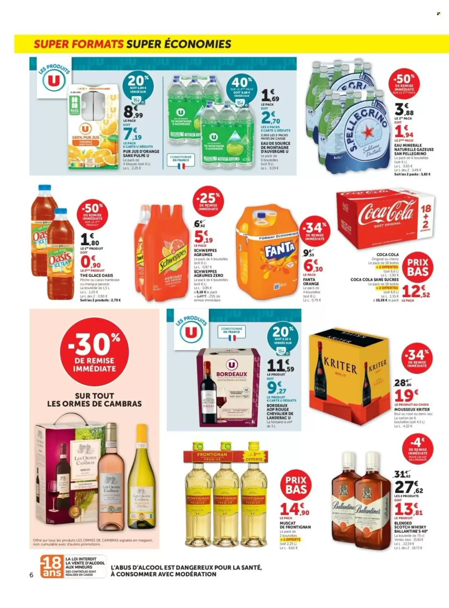 Prospectus promotionnel Super U valable à partir du 27/05/2026 - Page 6.