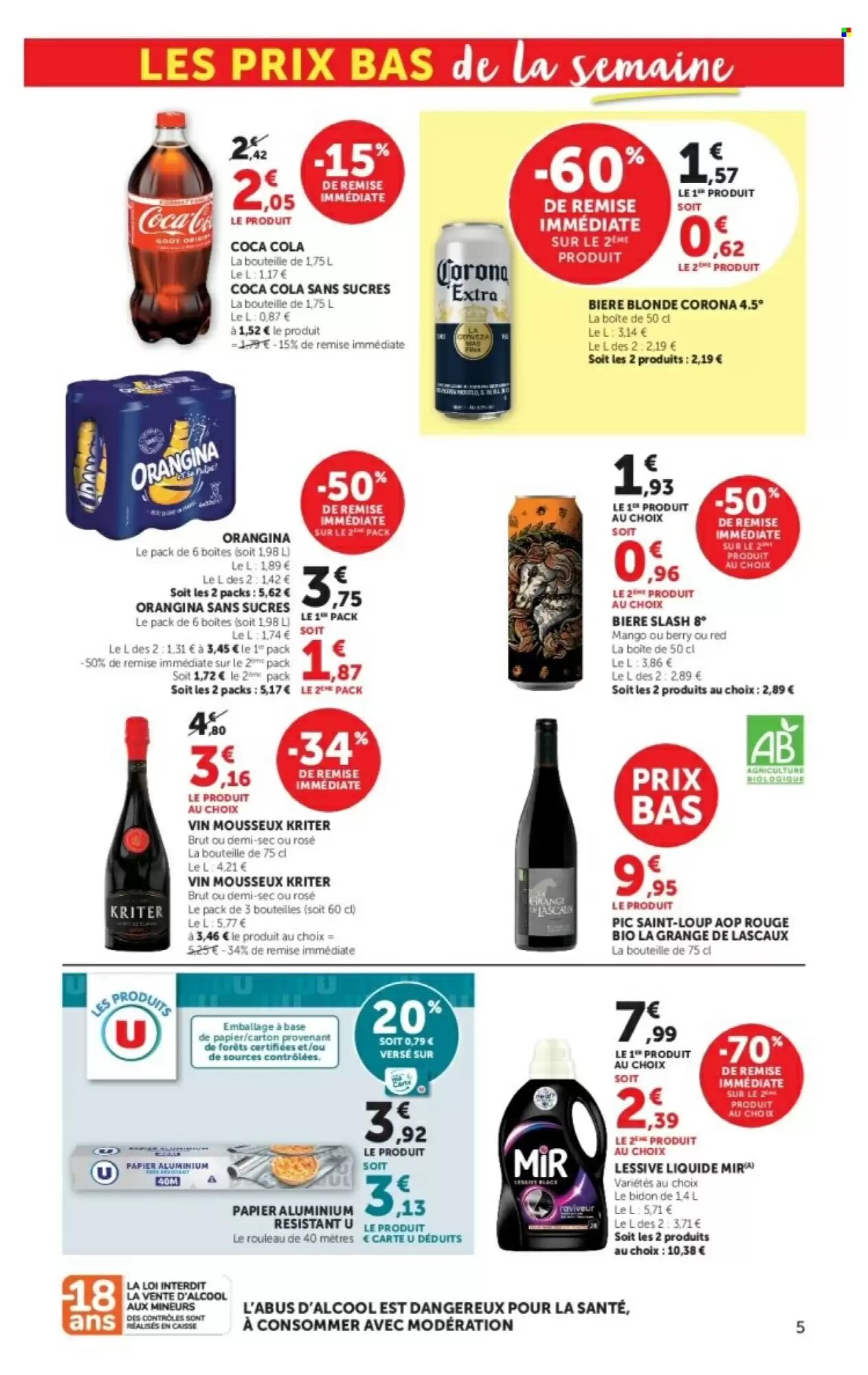 Prospectus promotionnel Super U valable à partir du 27/05/2026 - Page 5.