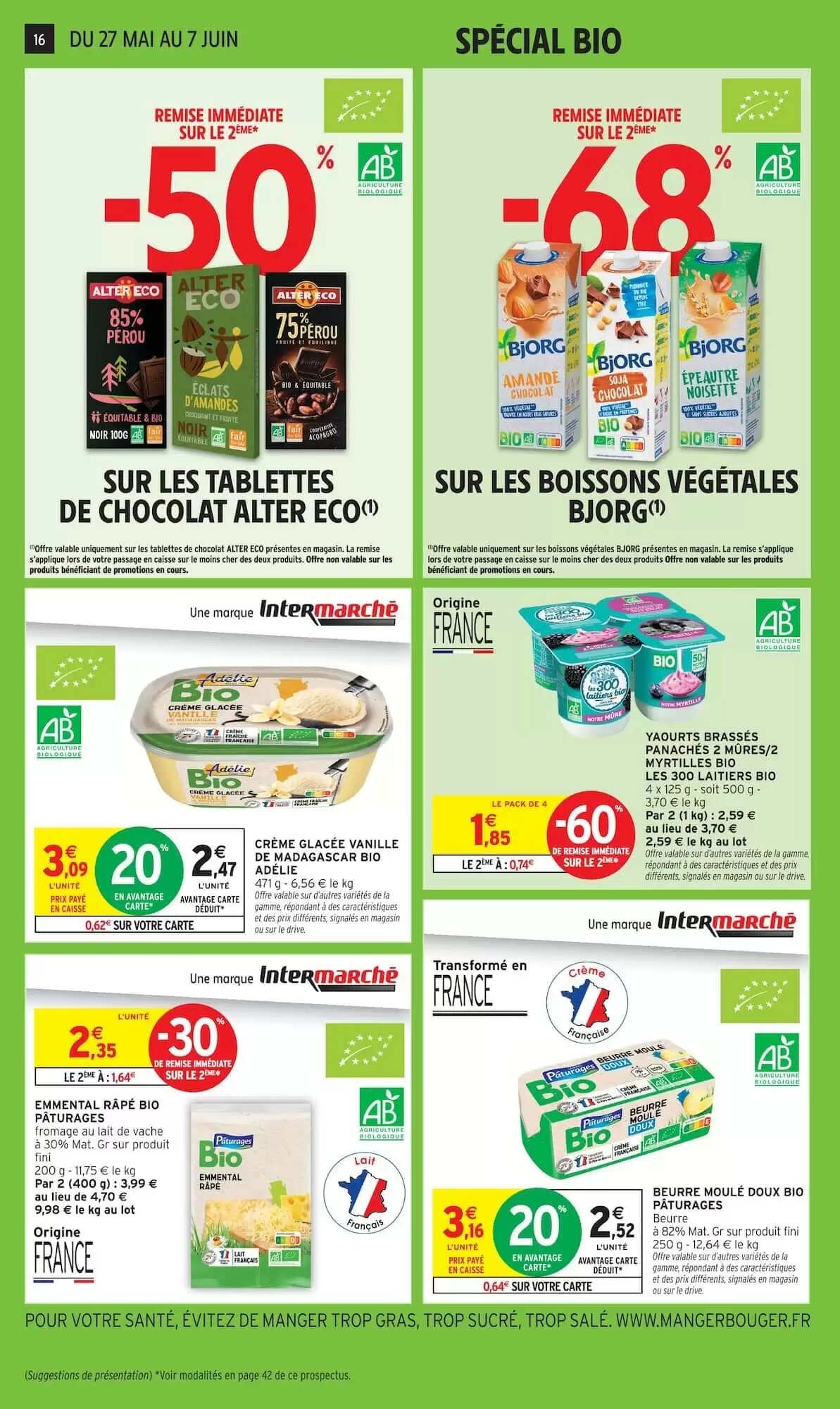 Prospectus promotionnel Intermarché valable à partir du 27/05/2026 - Page 16.