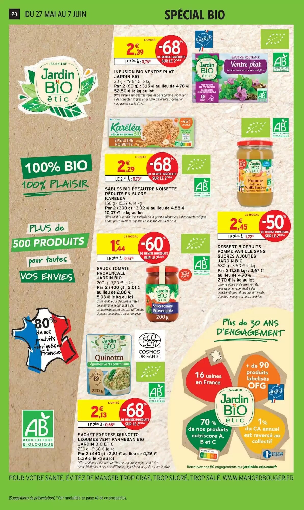 Prospectus promotionnel Intermarché valable à partir du 27/05/2026 - Page 20.