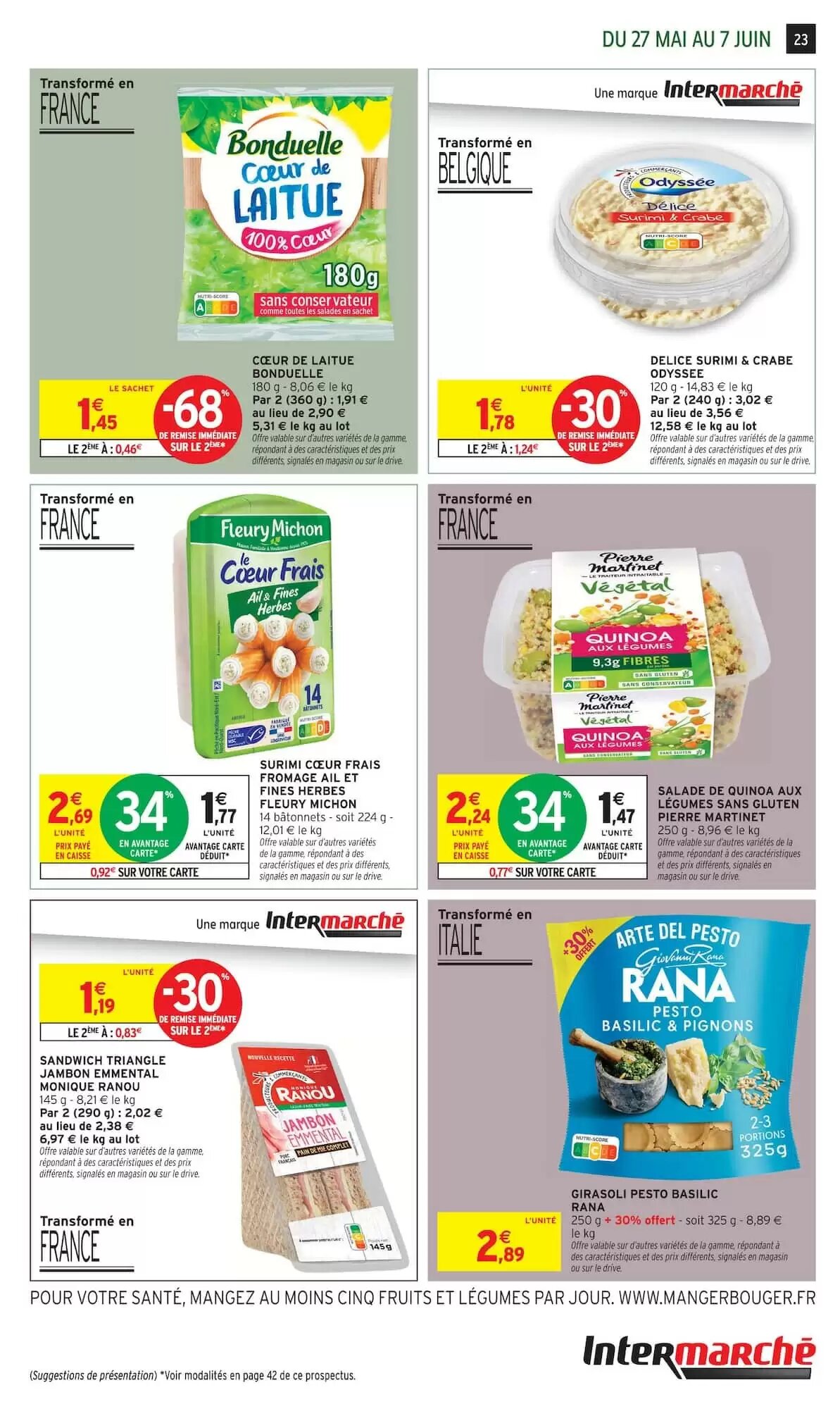 Prospectus promotionnel Intermarché valable à partir du 27/05/2026 - Page 23.