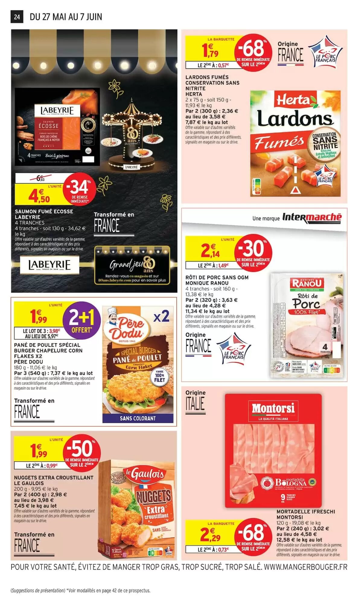 Prospectus promotionnel Intermarché valable à partir du 27/05/2026 - Page 24.