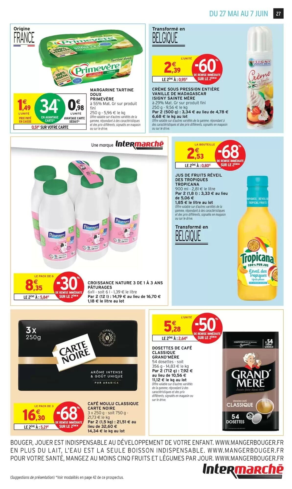 Prospectus promotionnel Intermarché valable à partir du 27/05/2026 - Page 27.