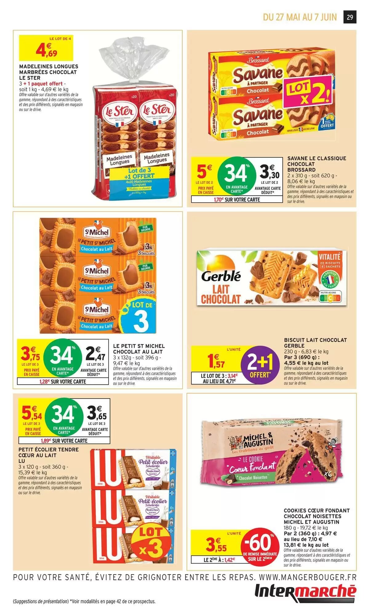 Prospectus promotionnel Intermarché valable à partir du 27/05/2026 - Page 29.