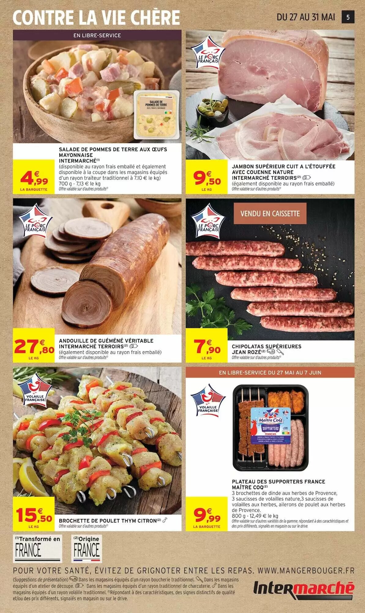 Prospectus promotionnel Intermarché valable à partir du 27/05/2026 - Page 5.