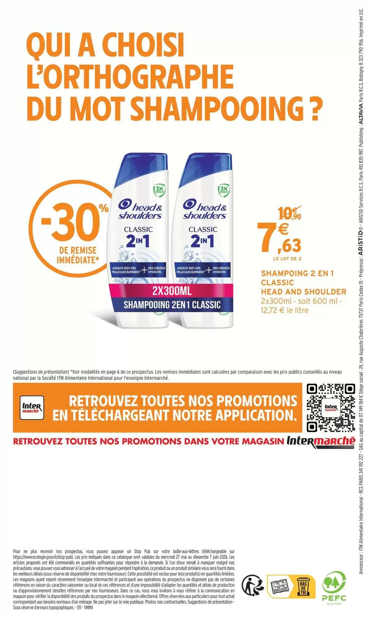 Prospectus promotionnel Intermarché valable à partir du 27/05/2026 - Page 12.