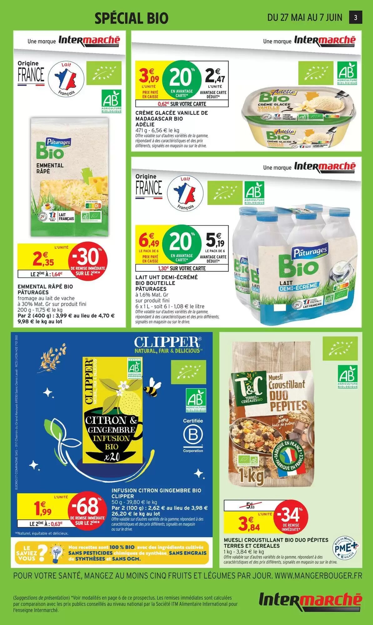 Prospectus promotionnel Intermarché valable à partir du 27/05/2026 - Page 3.