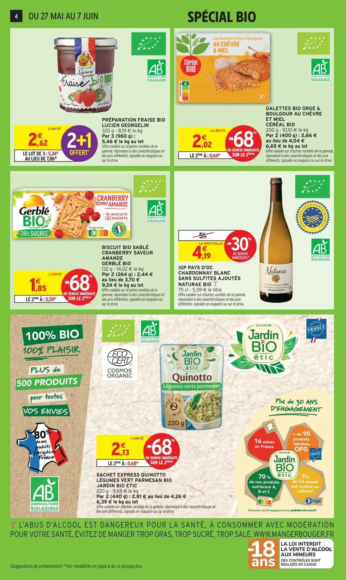 Prospectus promotionnel Intermarché valable à partir du 27/05/2026 - Page 4.