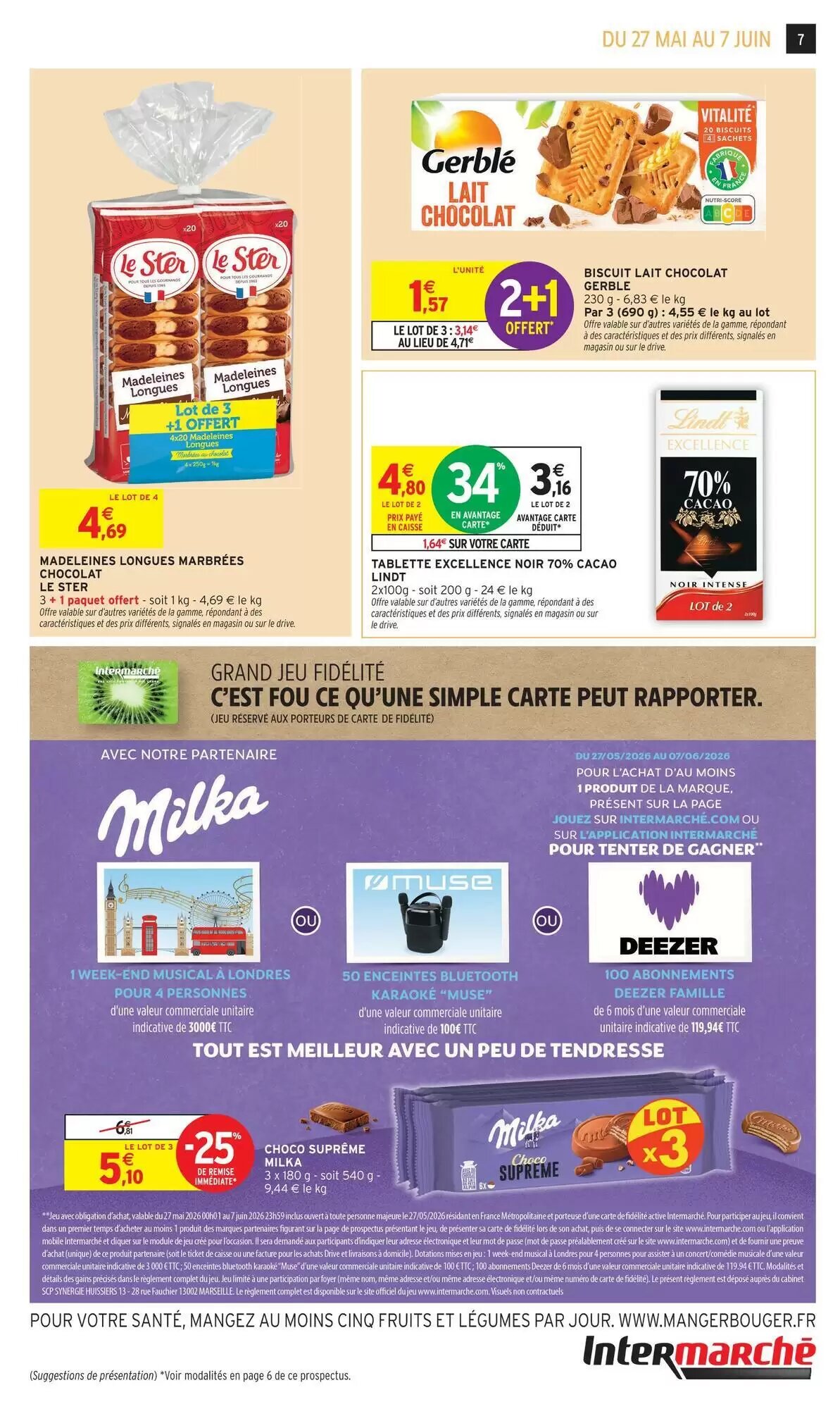 Prospectus promotionnel Intermarché valable à partir du 27/05/2026 - Page 7.