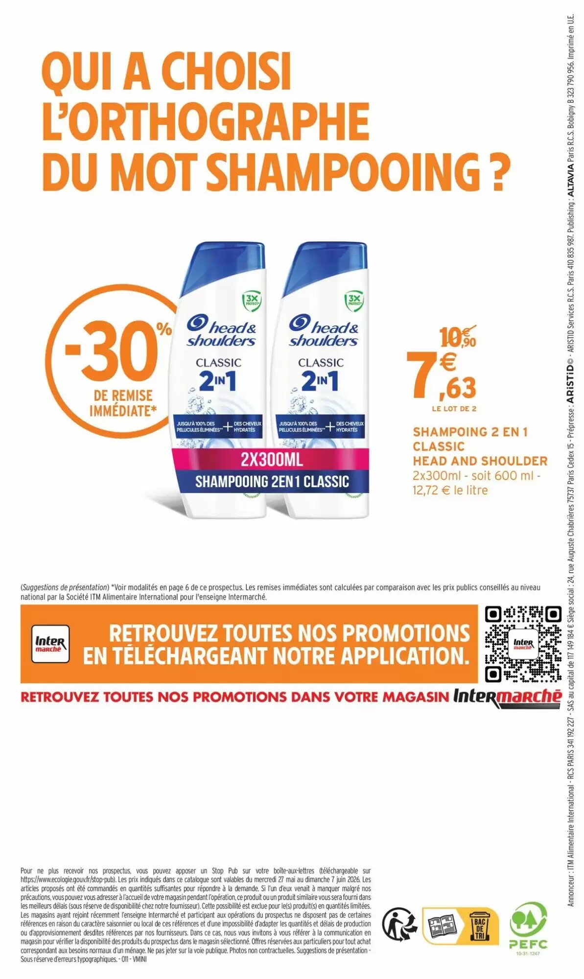 Prospectus promotionnel Intermarché valable à partir du 27/05/2026 - Page 12.