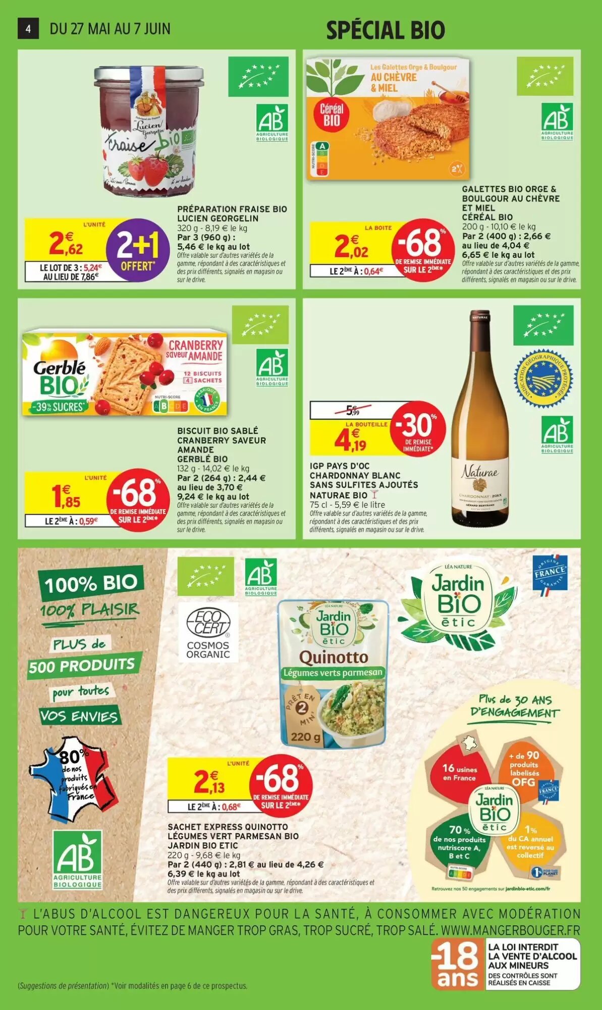 Prospectus promotionnel Intermarché valable à partir du 27/05/2026 - Page 4.