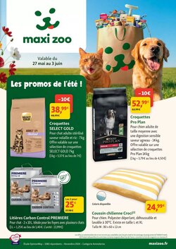 Prospectus promotionnel Maxi Zoo valable à partir du 27/05/2026