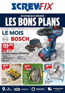 Prospectus promotionnel Screwfix valable à partir du 27/05/2026