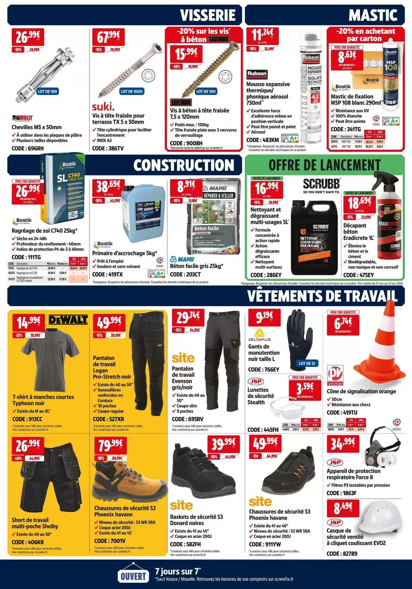 Prospectus promotionnel Screwfix valable à partir du 27/05/2026 - Page 3.