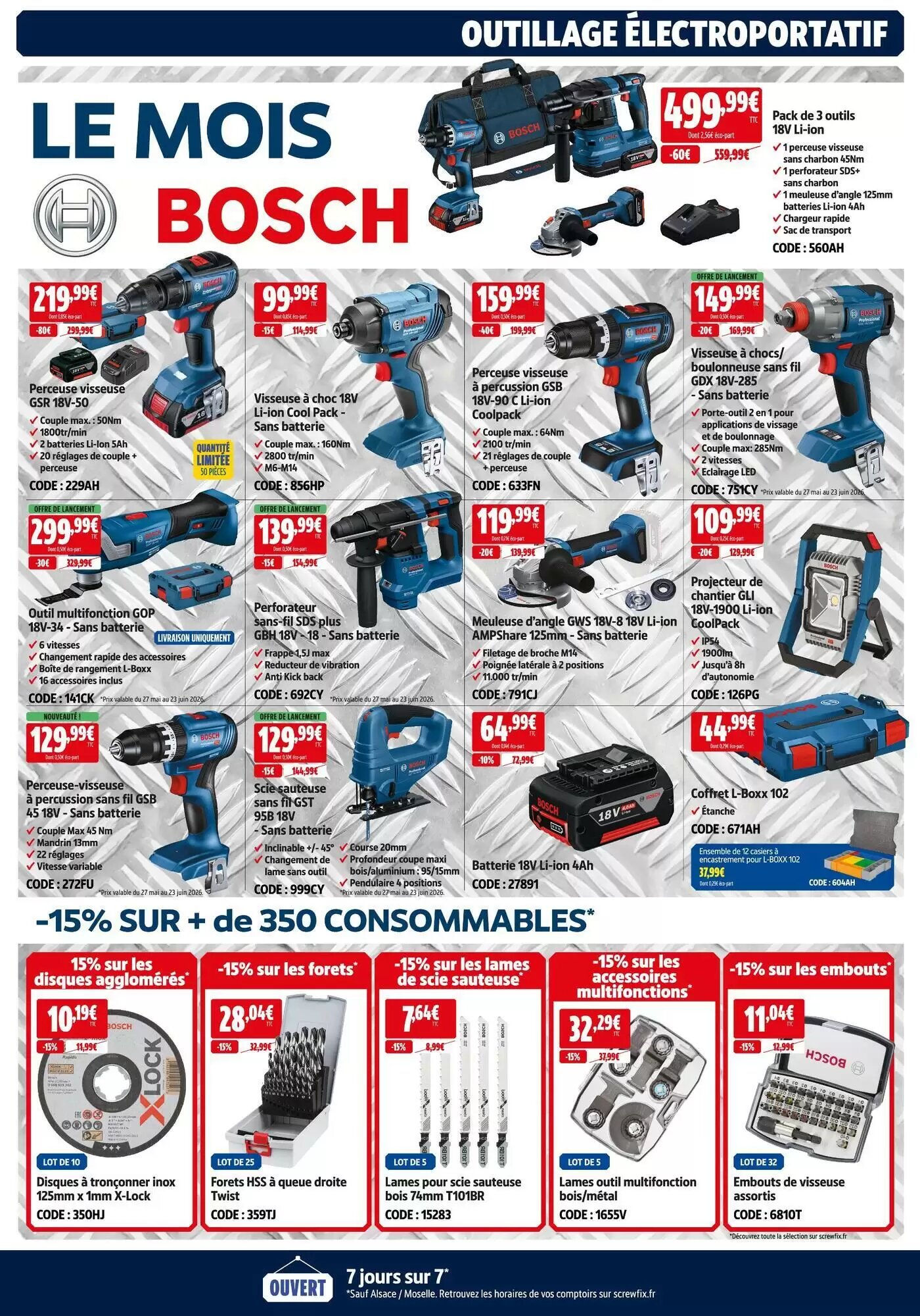 Prospectus promotionnel Screwfix valable à partir du 27/05/2026 - Page 5.