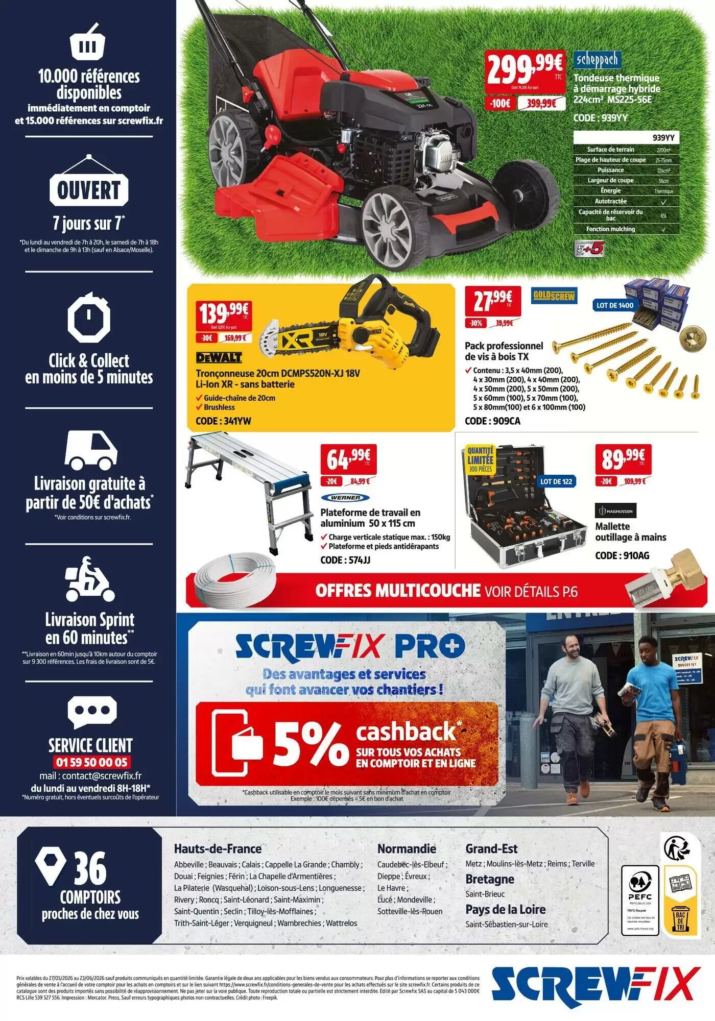 Prospectus promotionnel Screwfix valable à partir du 27/05/2026 - Page 8.