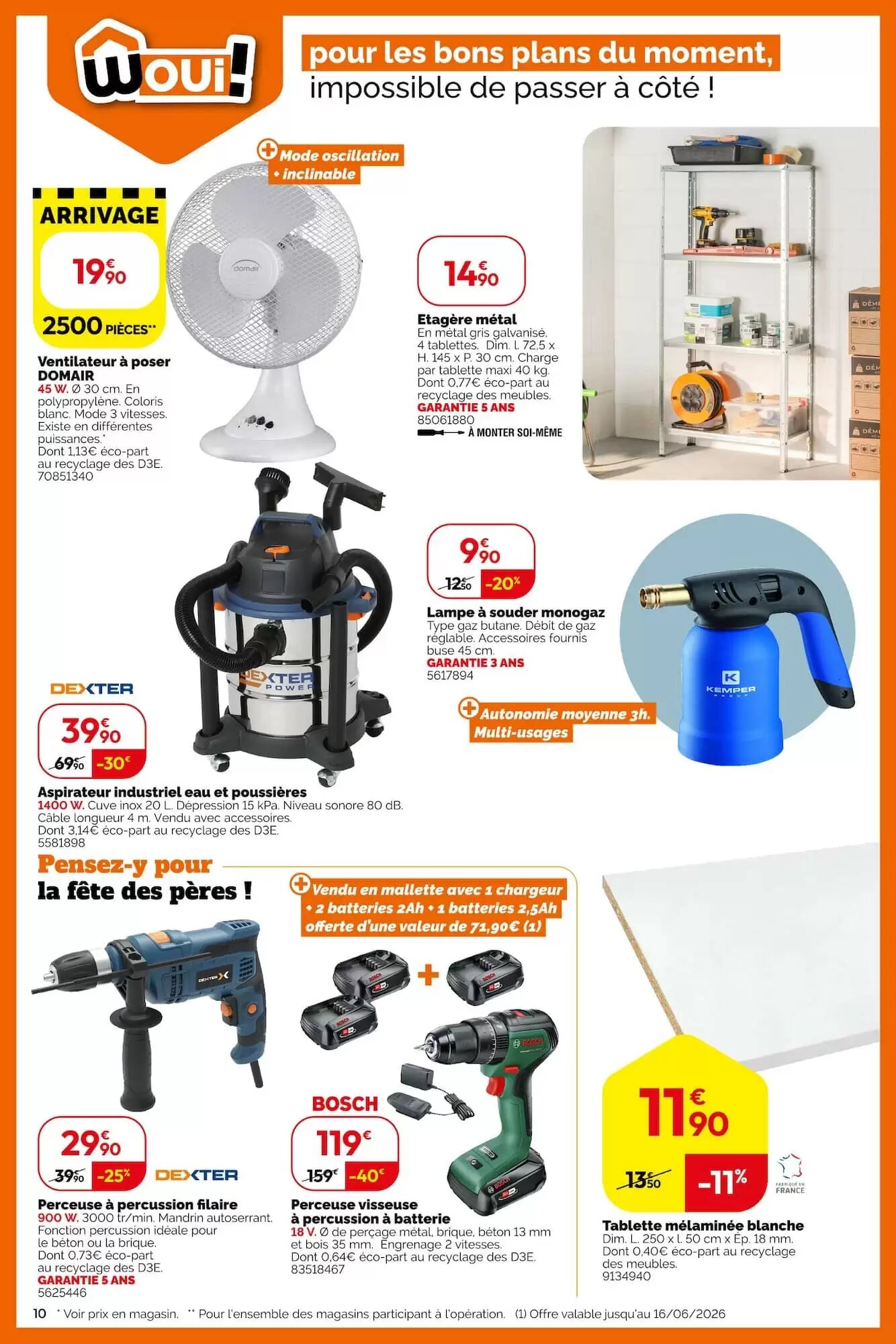 Prospectus promotionnel Weldom valable à partir du 27/05/2026 - Page 10.
