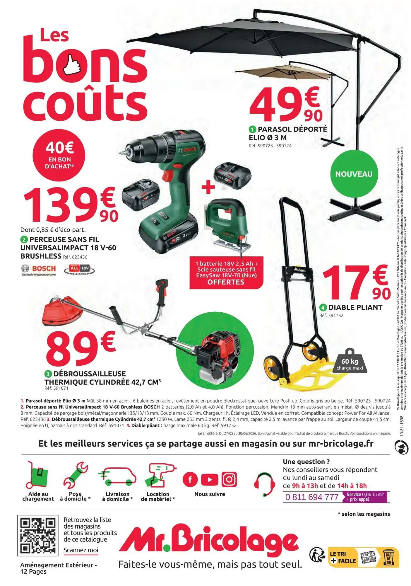 Prospectus promotionnel Mr Bricolage valable à partir du 27/05/2026 - Page 12.