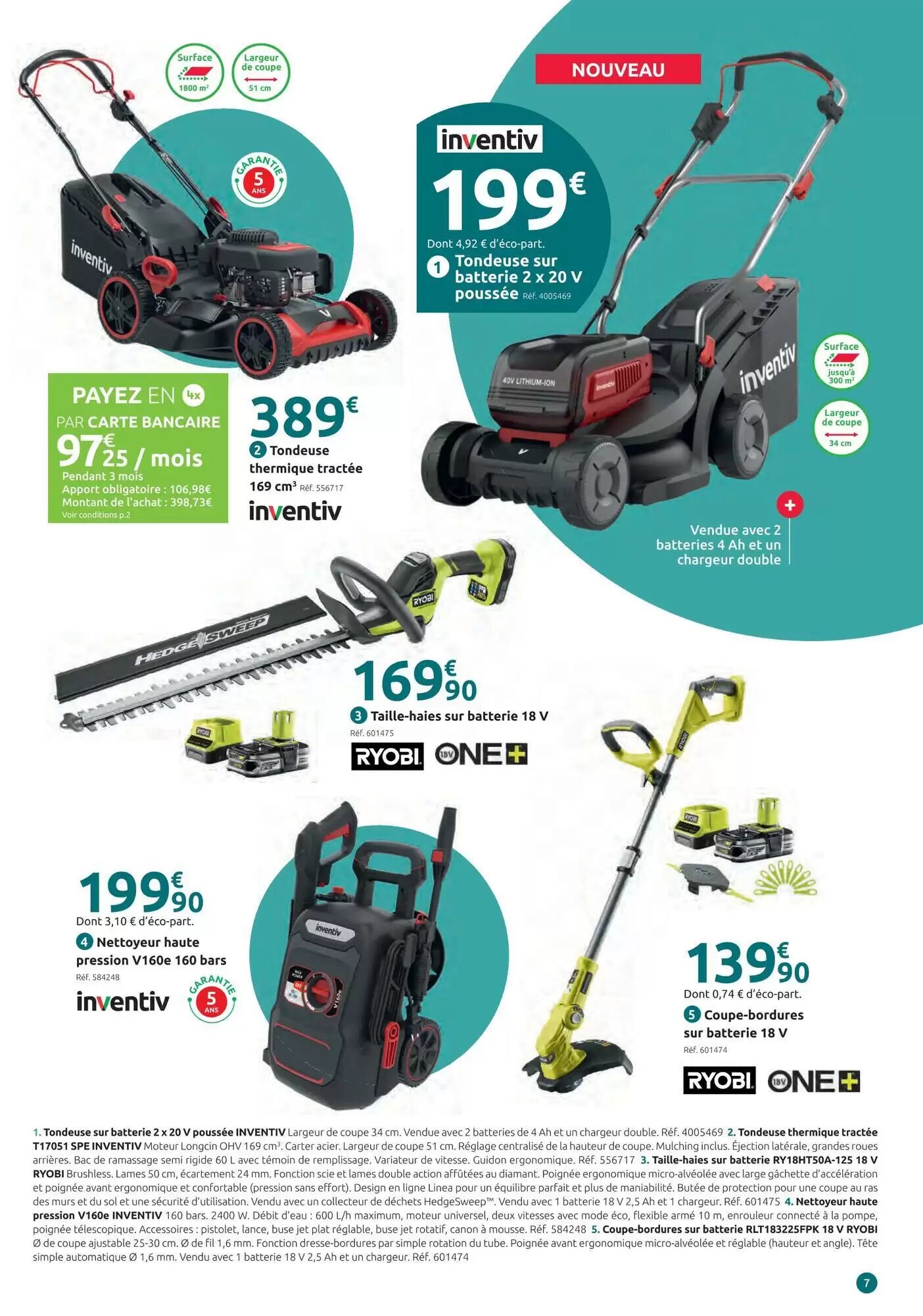Prospectus promotionnel Mr Bricolage valable à partir du 27/05/2026 - Page 7.