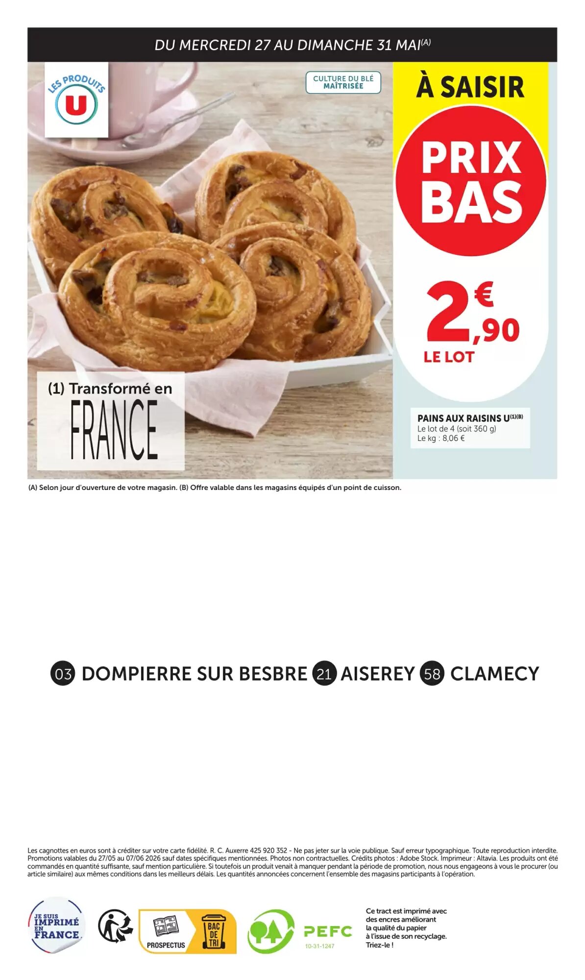 Prospectus promotionnel Bi1 valable à partir du 27/05/2026 - Page 12.