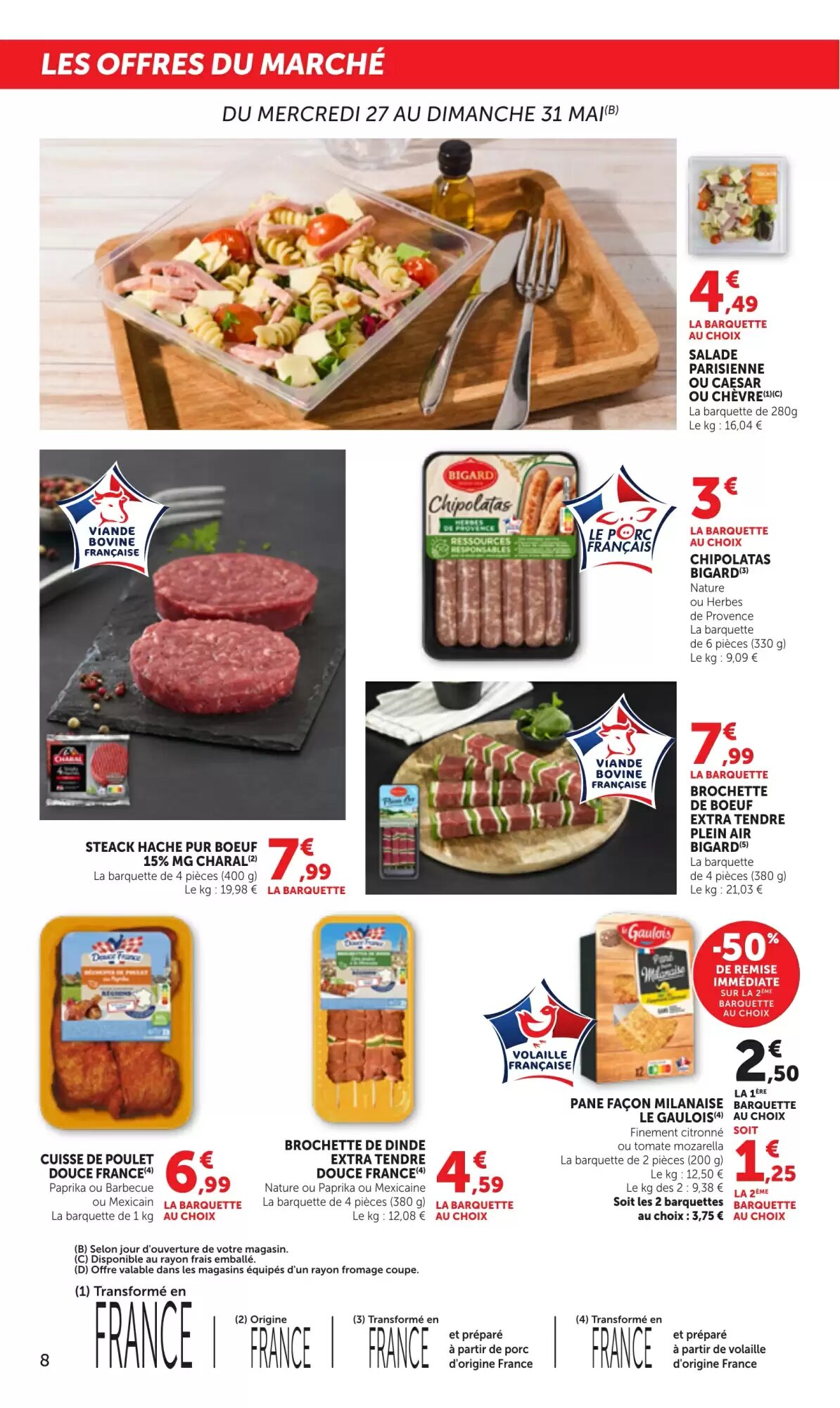 Prospectus promotionnel Bi1 valable à partir du 27/05/2026 - Page 8.