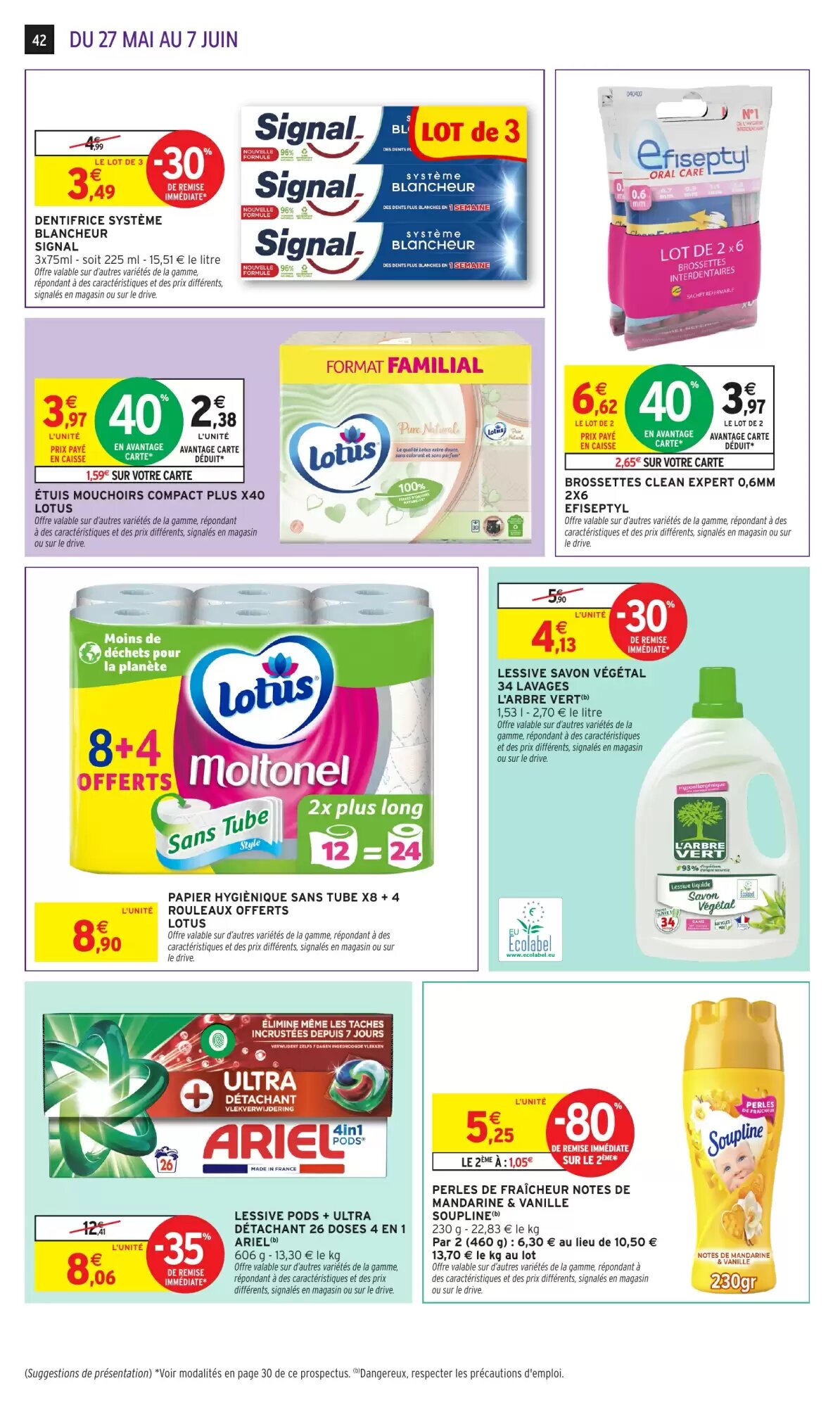 Prospectus promotionnel Intermarché Hyper valable à partir du 27/05/2026 - Page 31.