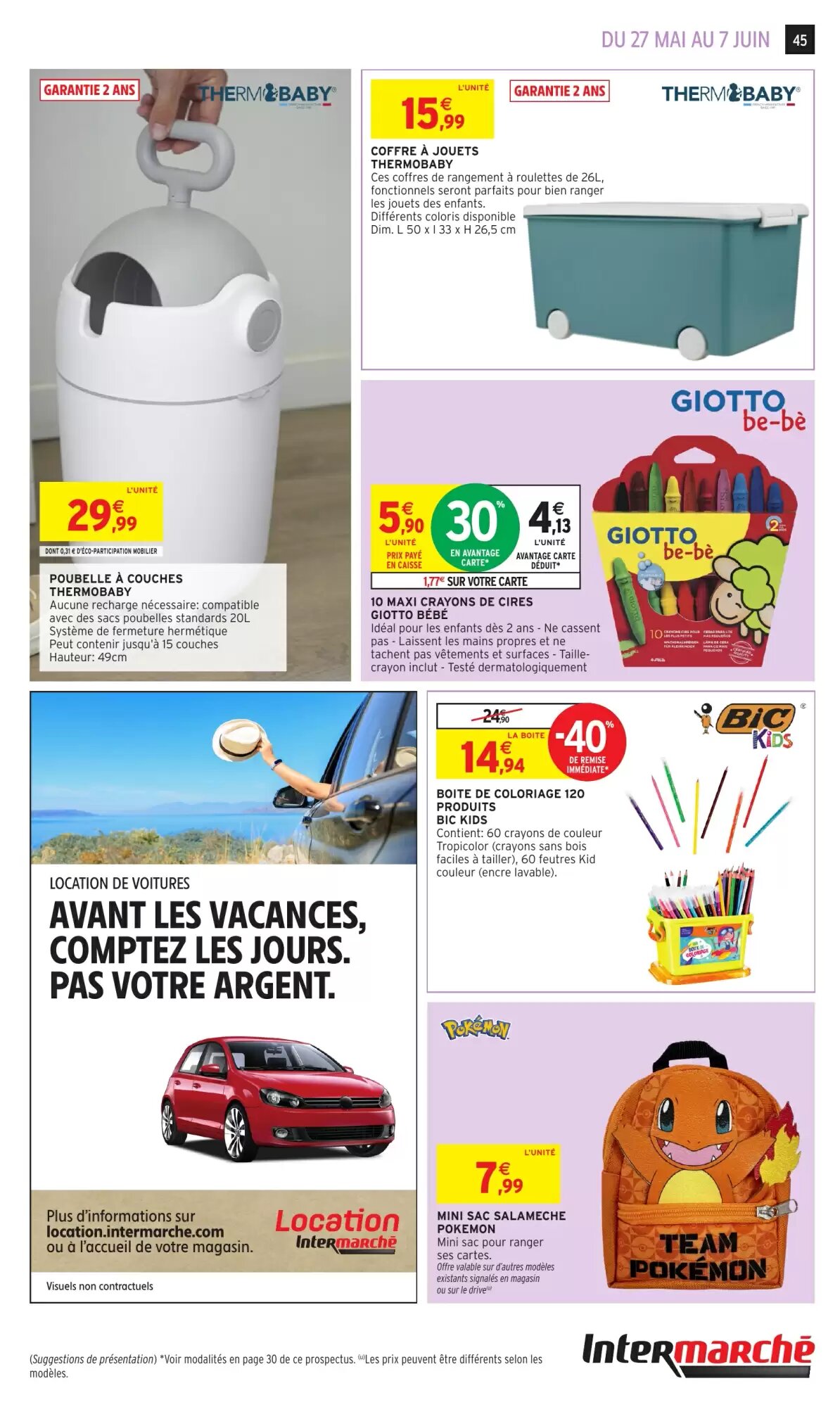 Prospectus promotionnel Intermarché Hyper valable à partir du 27/05/2026 - Page 34.