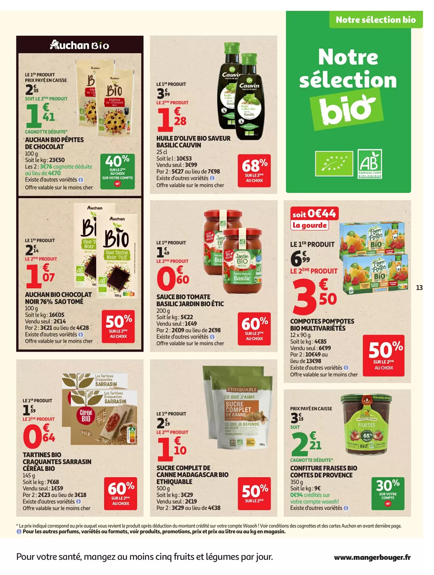 Prospectus promotionnel Auchan valable à partir du 27/05/2026 - Page 13.
