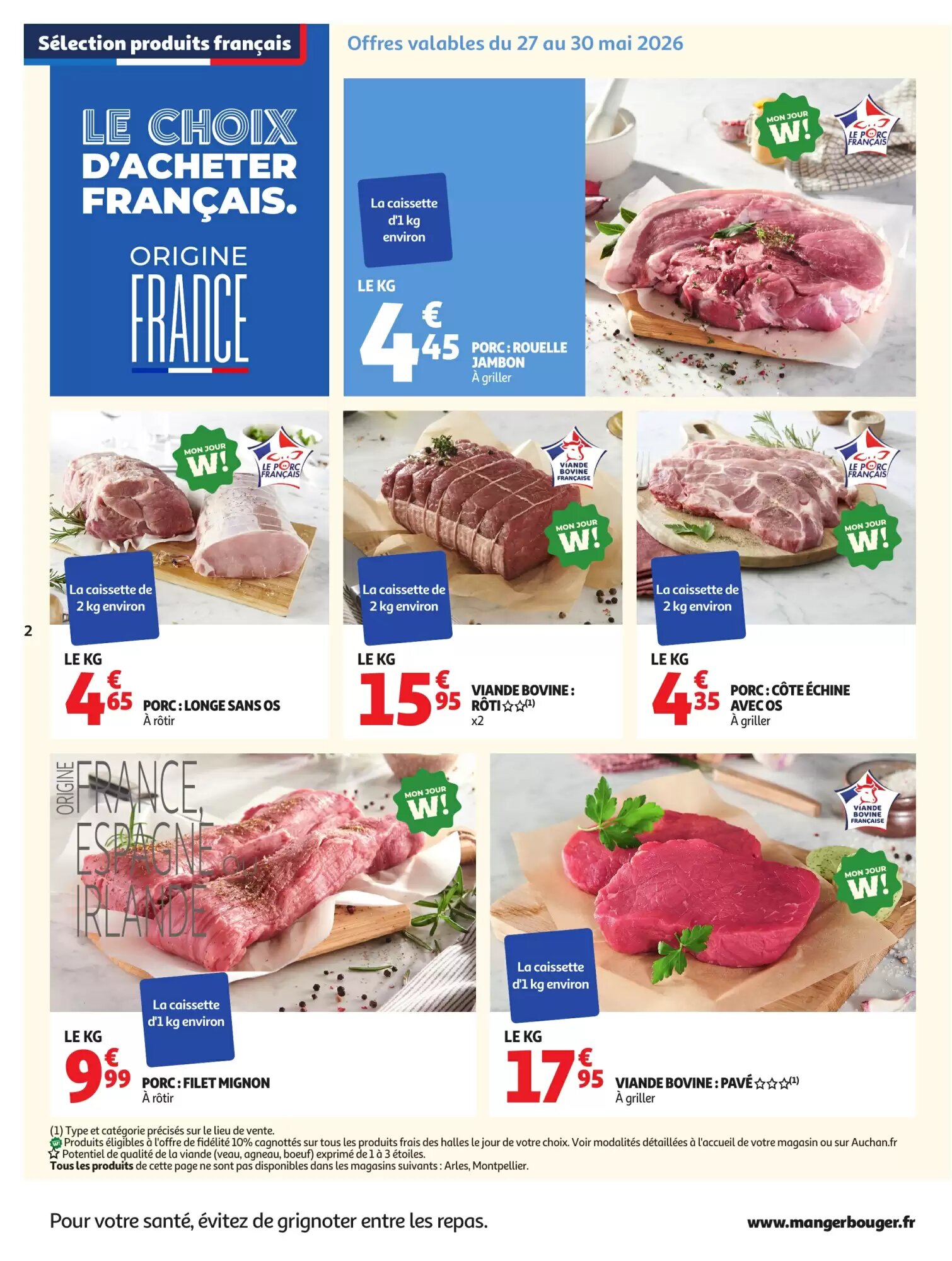 Prospectus promotionnel Auchan valable à partir du 27/05/2026 - Page 2.