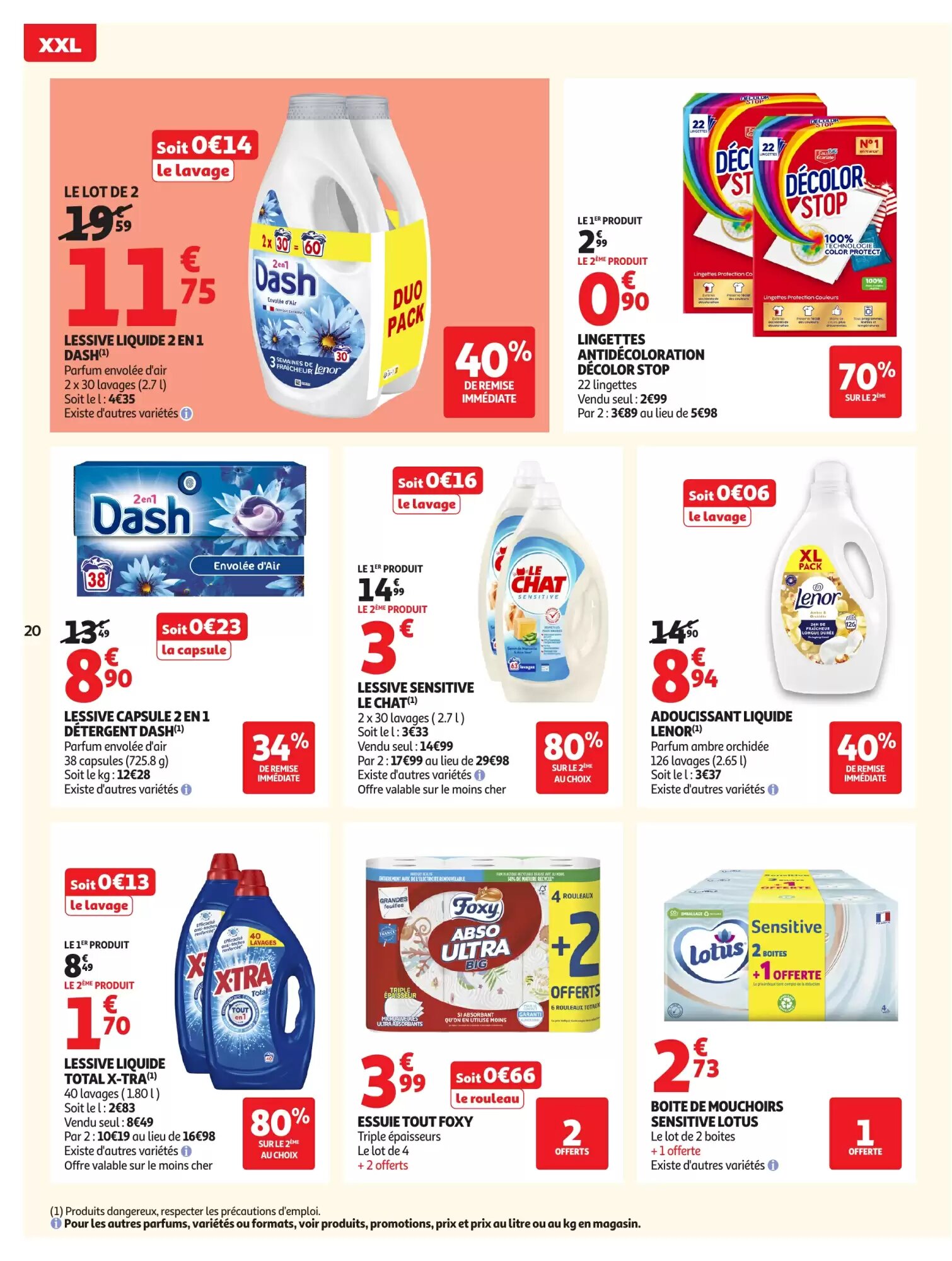 Prospectus promotionnel Auchan valable à partir du 27/05/2026 - Page 20.