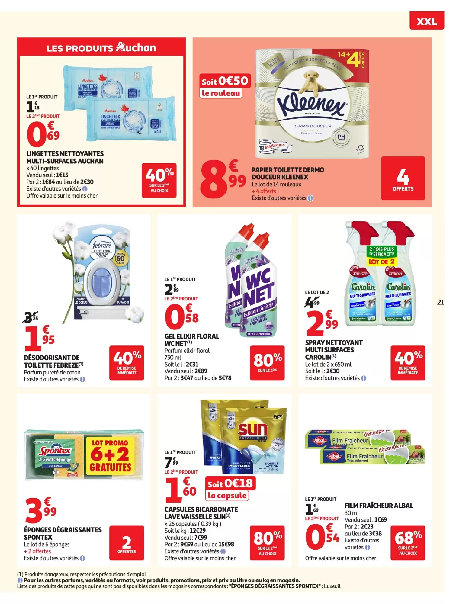 Prospectus promotionnel Auchan valable à partir du 27/05/2026 - Page 21.