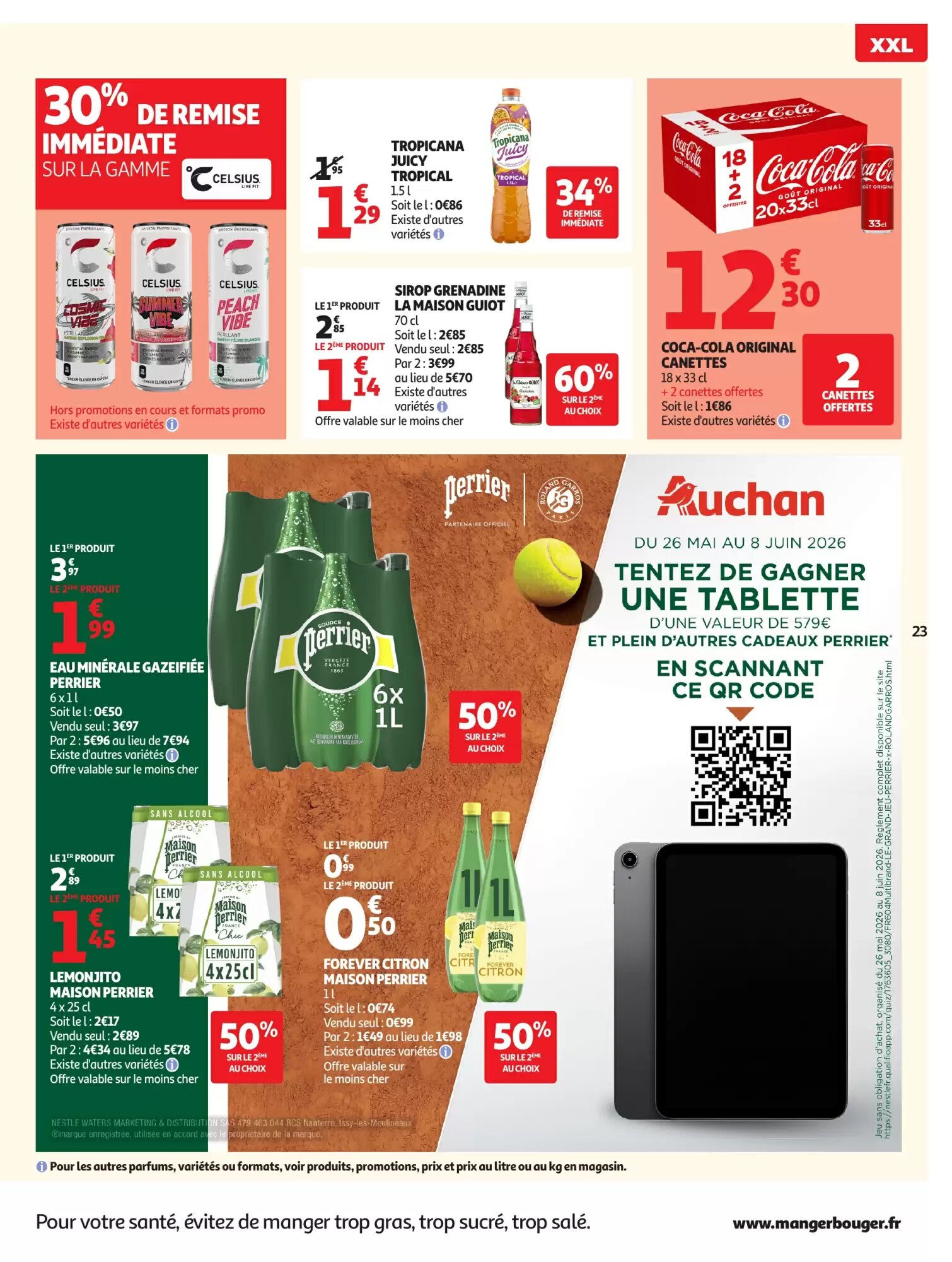 Prospectus promotionnel Auchan valable à partir du 27/05/2026 - Page 23.