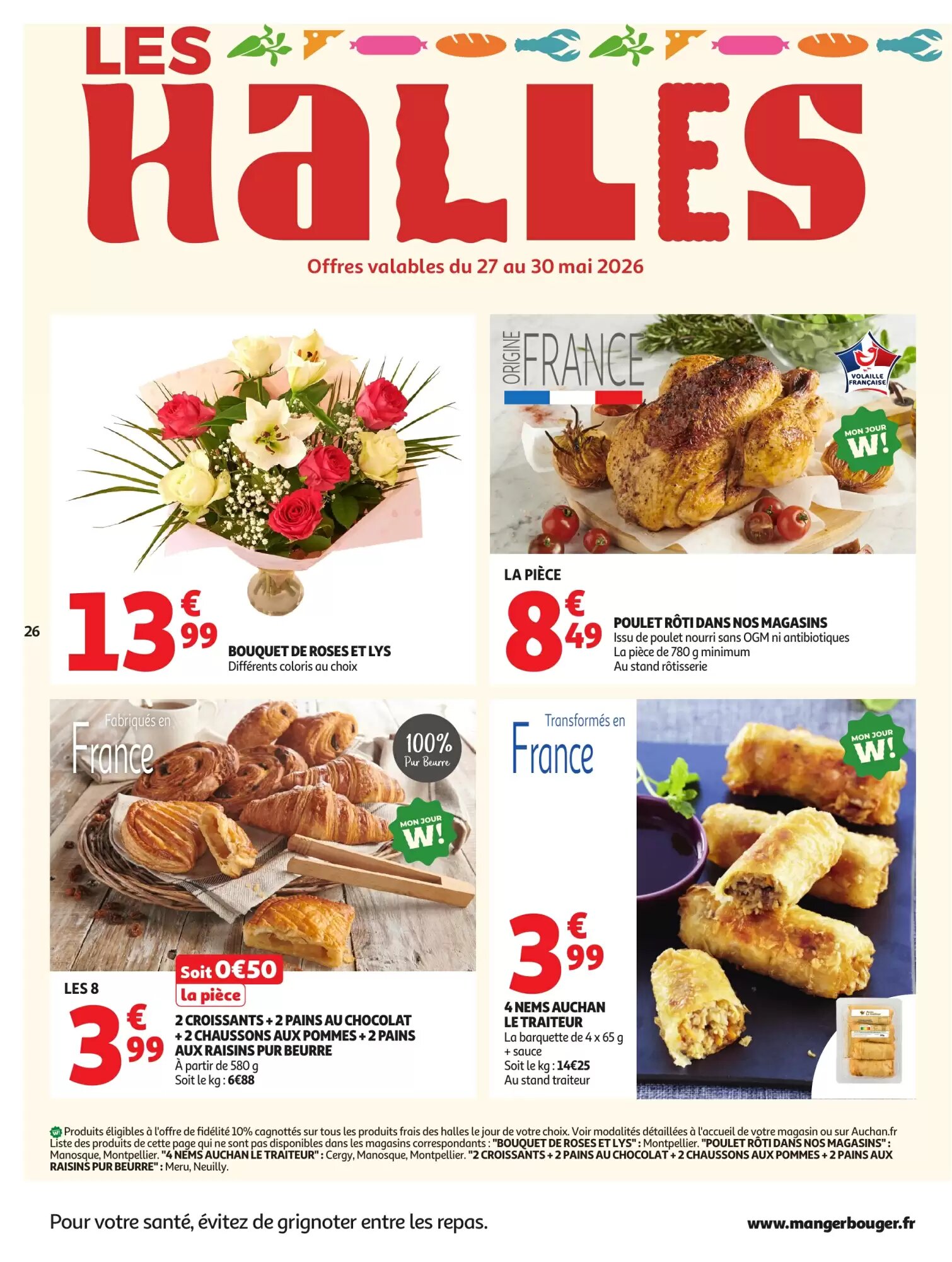 Prospectus promotionnel Auchan valable à partir du 27/05/2026 - Page 26.