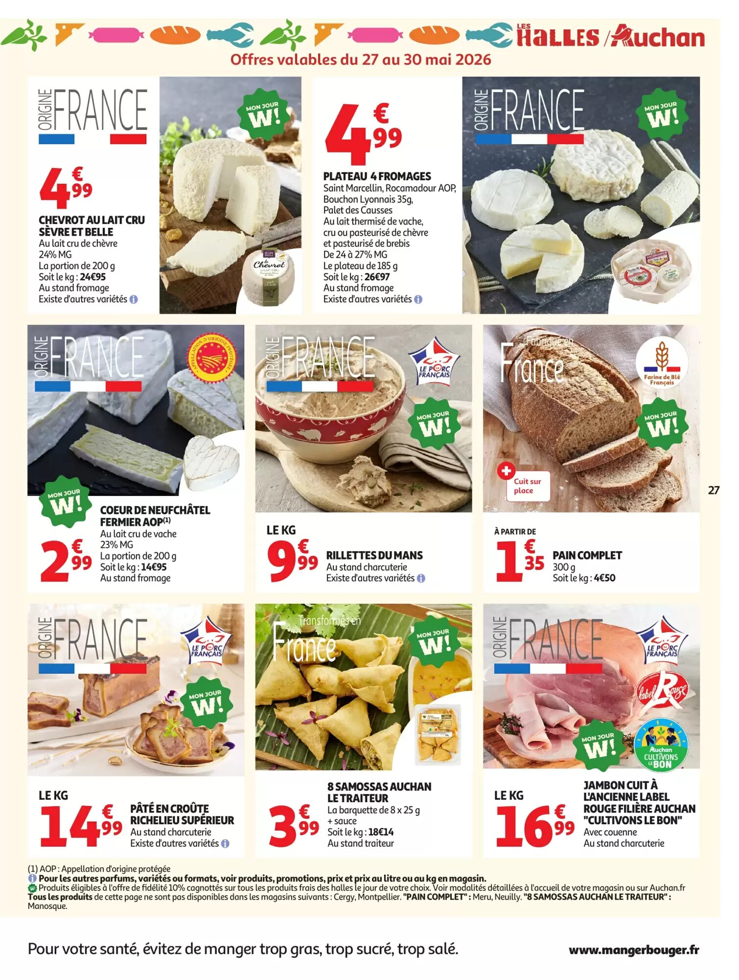 Prospectus promotionnel Auchan valable à partir du 27/05/2026 - Page 27.