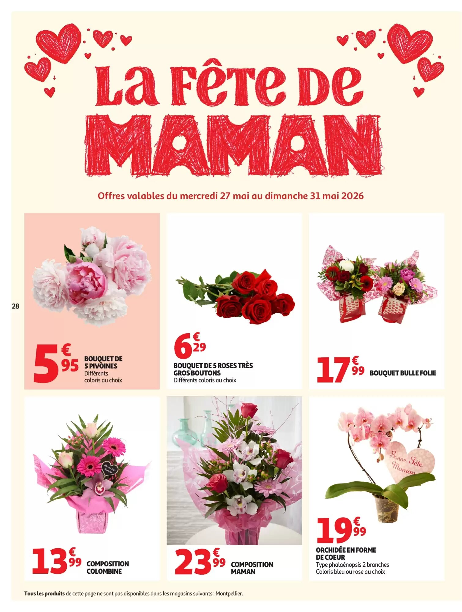Prospectus promotionnel Auchan valable à partir du 27/05/2026 - Page 28.