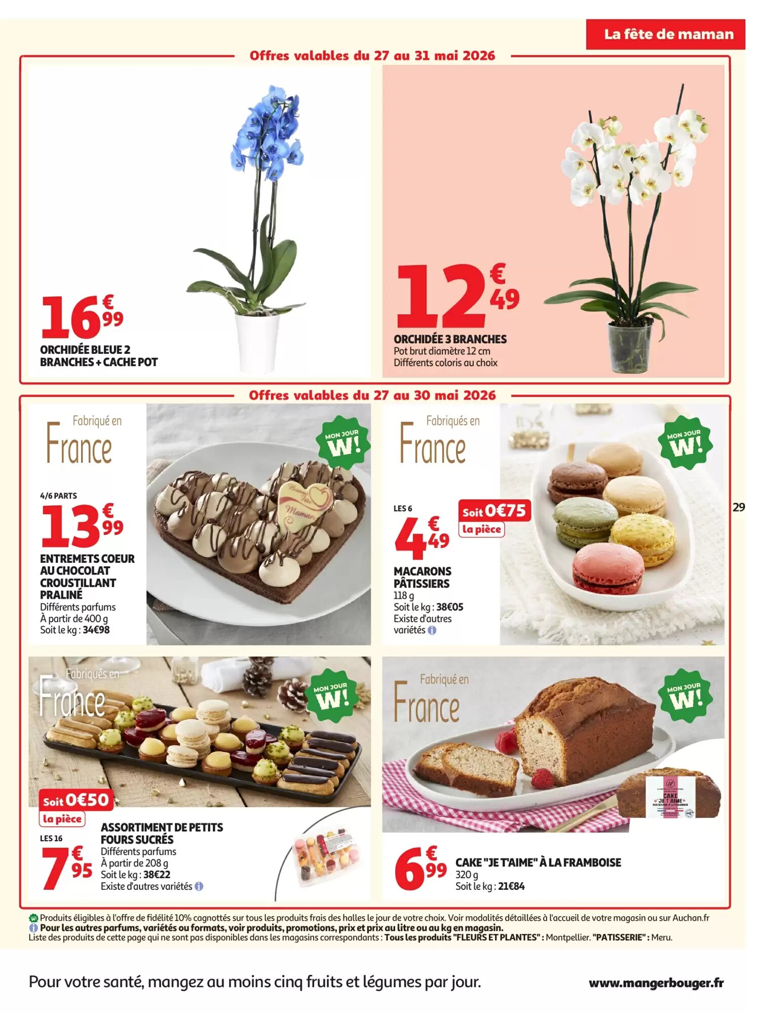 Prospectus promotionnel Auchan valable à partir du 27/05/2026 - Page 29.