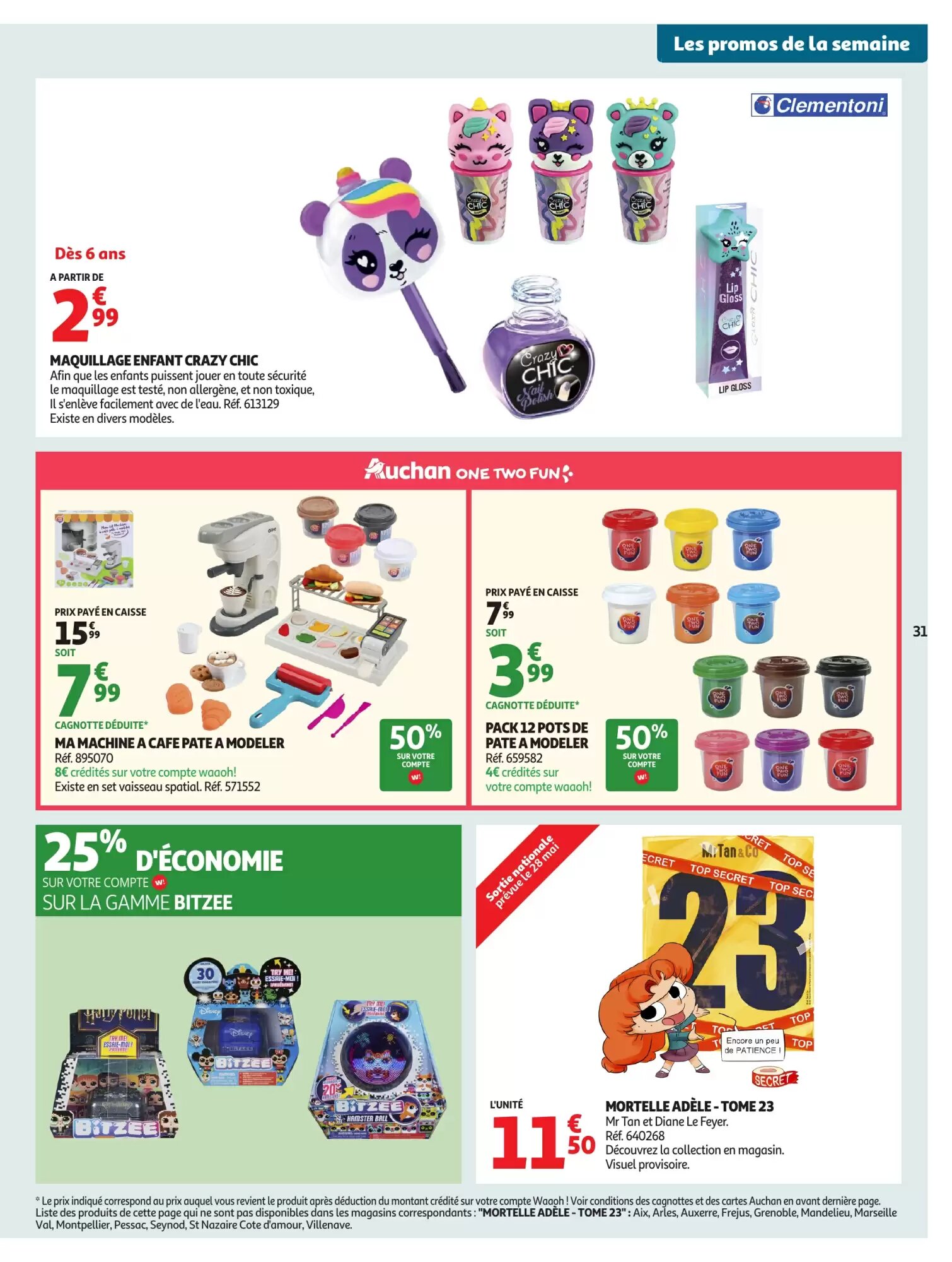 Prospectus promotionnel Auchan valable à partir du 27/05/2026 - Page 31.