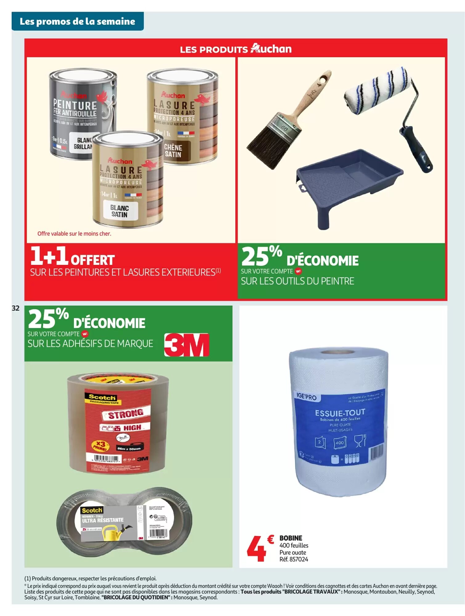 Prospectus promotionnel Auchan valable à partir du 27/05/2026 - Page 32.