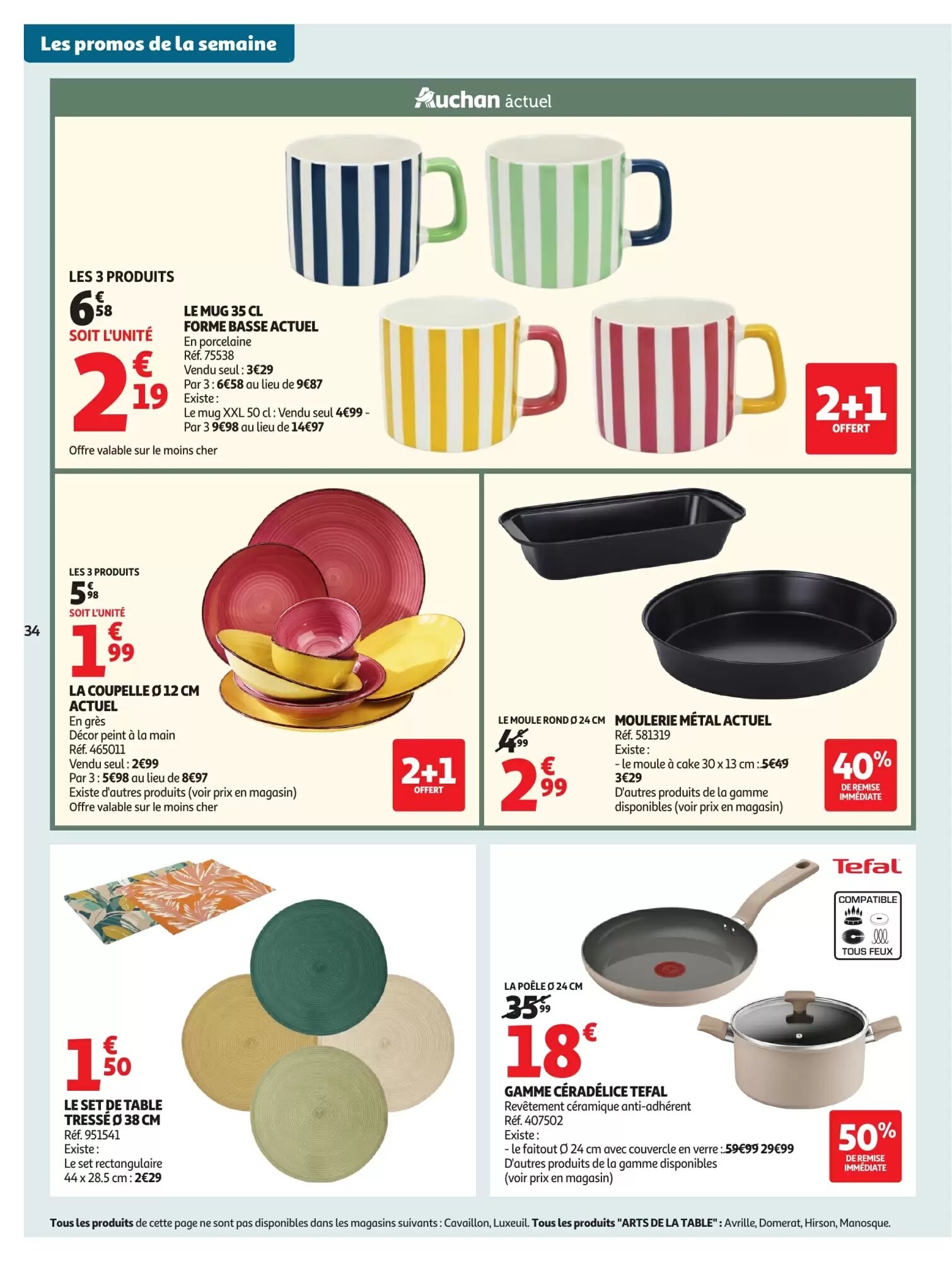 Prospectus promotionnel Auchan valable à partir du 27/05/2026 - Page 34.
