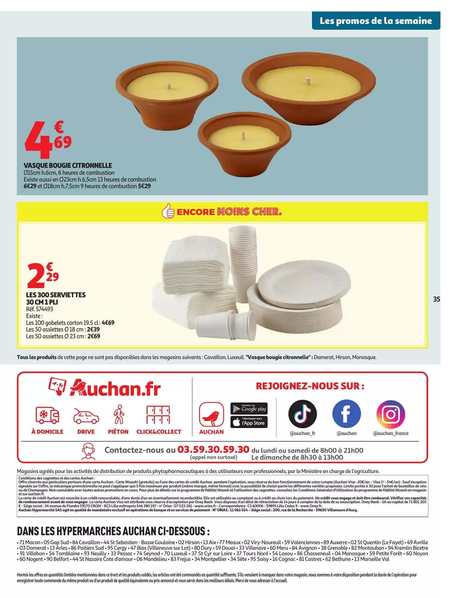 Prospectus promotionnel Auchan valable à partir du 27/05/2026 - Page 35.