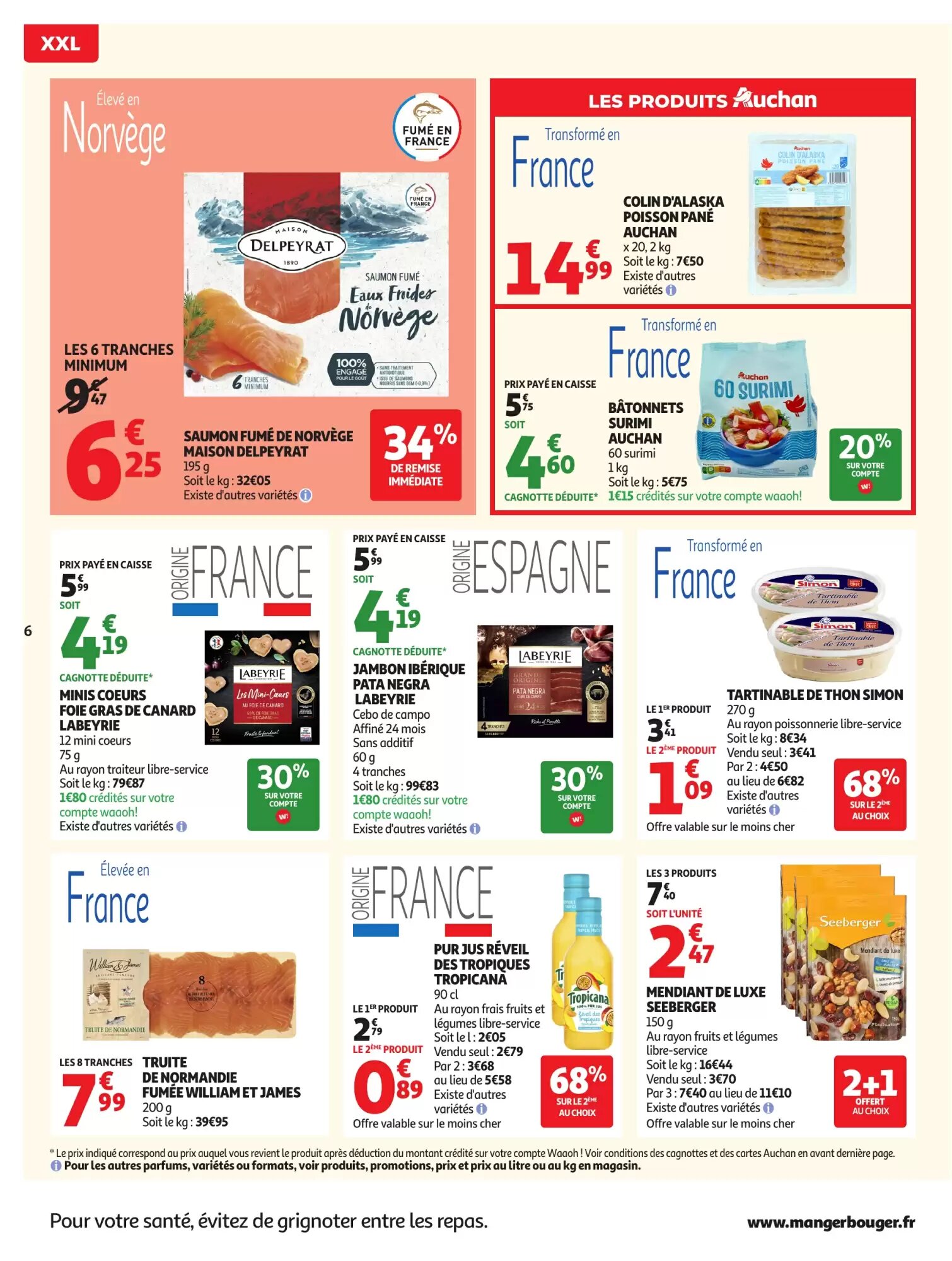 Prospectus promotionnel Auchan valable à partir du 27/05/2026 - Page 6.