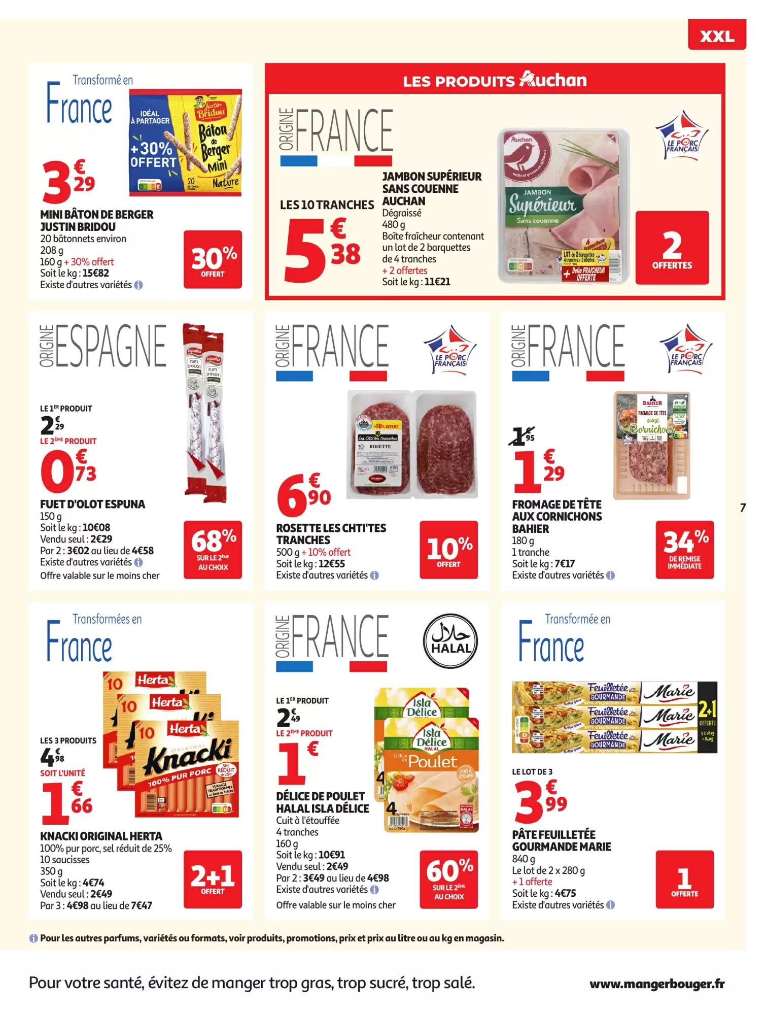 Prospectus promotionnel Auchan valable à partir du 27/05/2026 - Page 7.