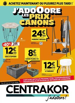 Prospectus promotionnel Centrakor valable à partir du 27/05/2026