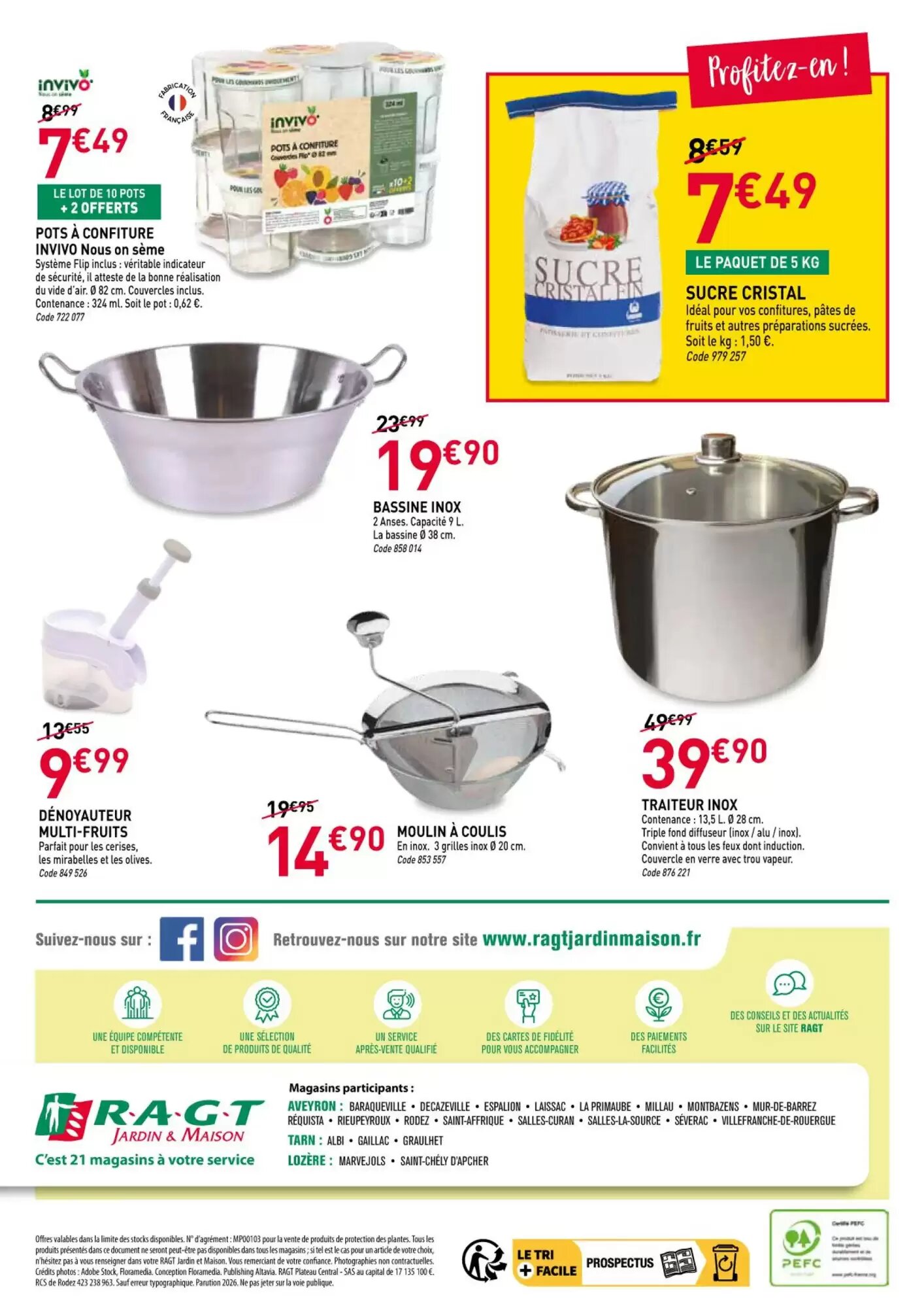 Prospectus promotionnel RAGT Jardin valable à partir du 27/05/2026 - Page 8.