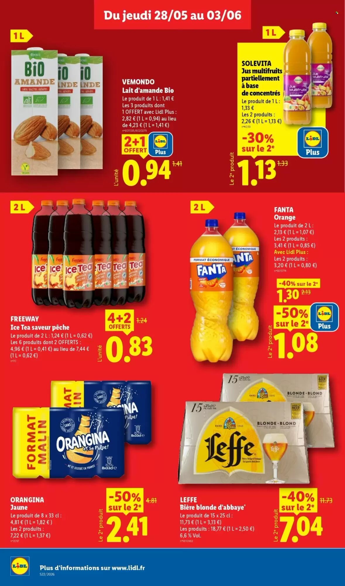 Prospectus promotionnel Lidl valable à partir du 28/05/2026 - Page 14.