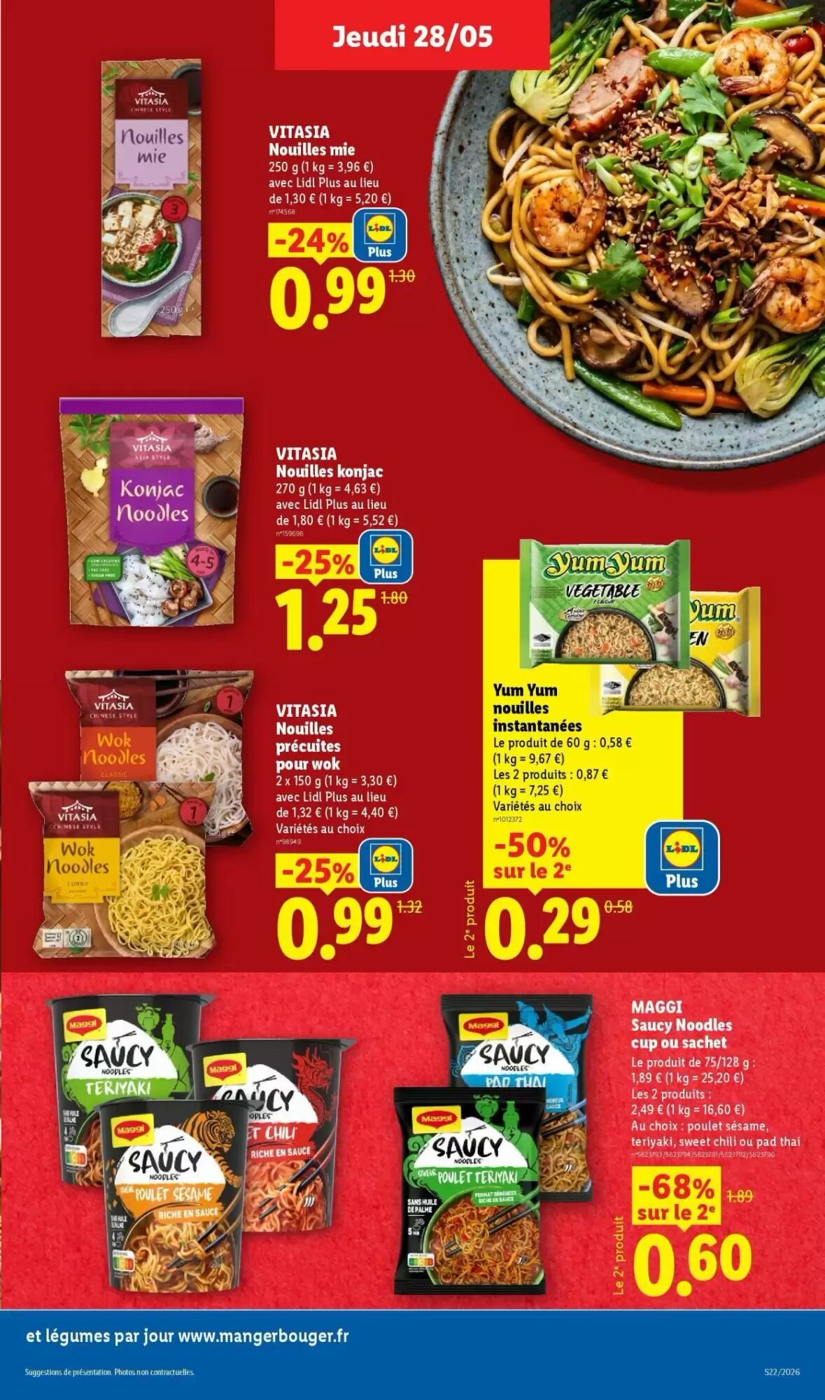 Prospectus promotionnel Lidl valable à partir du 28/05/2026 - Page 23.