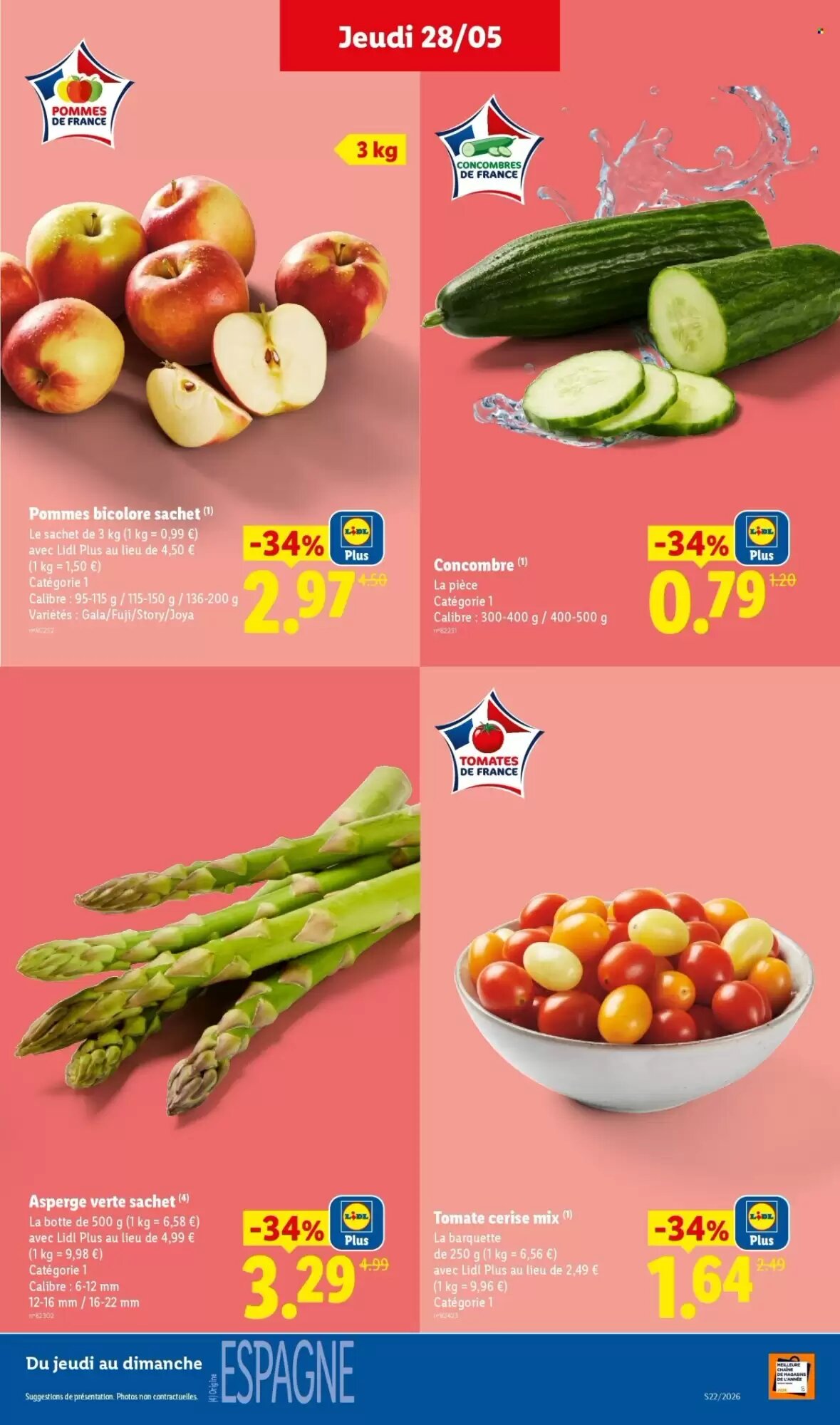 Prospectus promotionnel Lidl valable à partir du 28/05/2026 - Page 3.