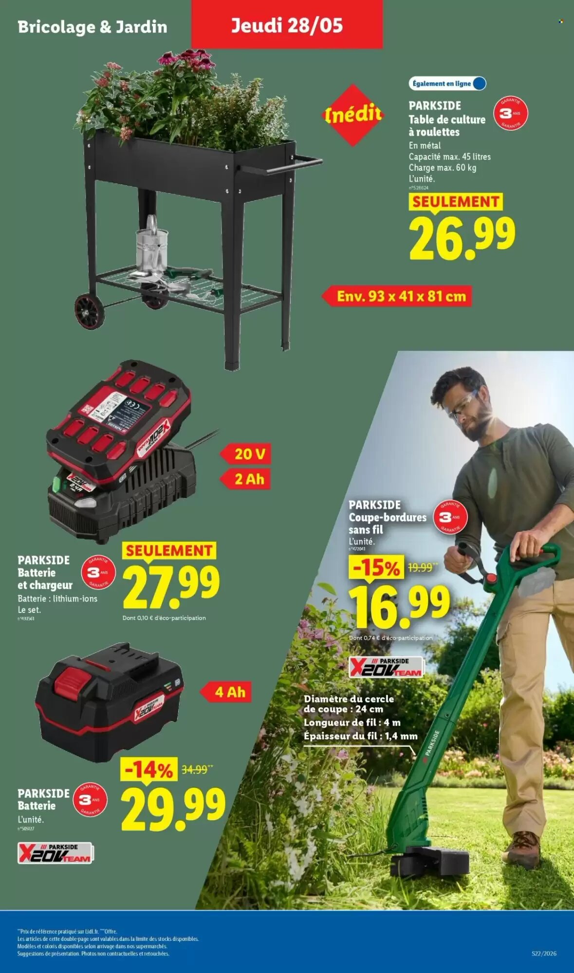 Prospectus promotionnel Lidl valable à partir du 28/05/2026 - Page 35.